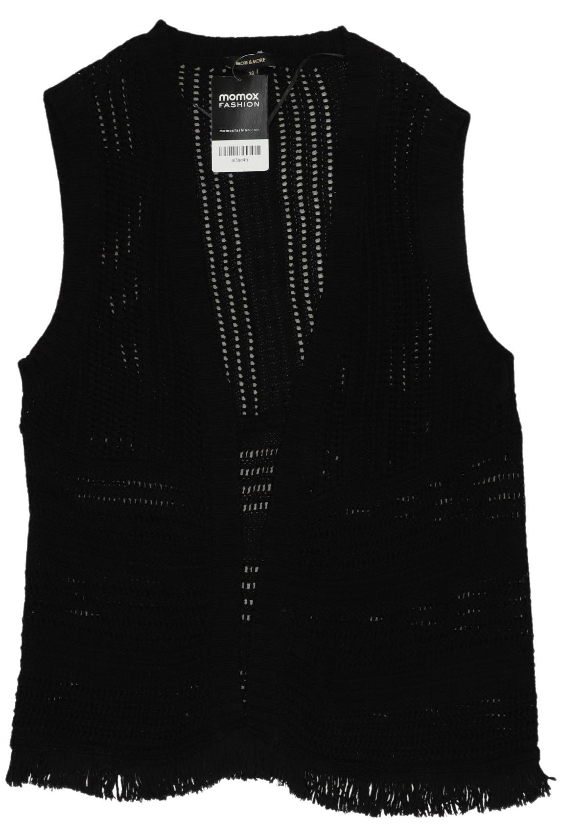 

More & More Damen Weste, schwarz, Gr. 38