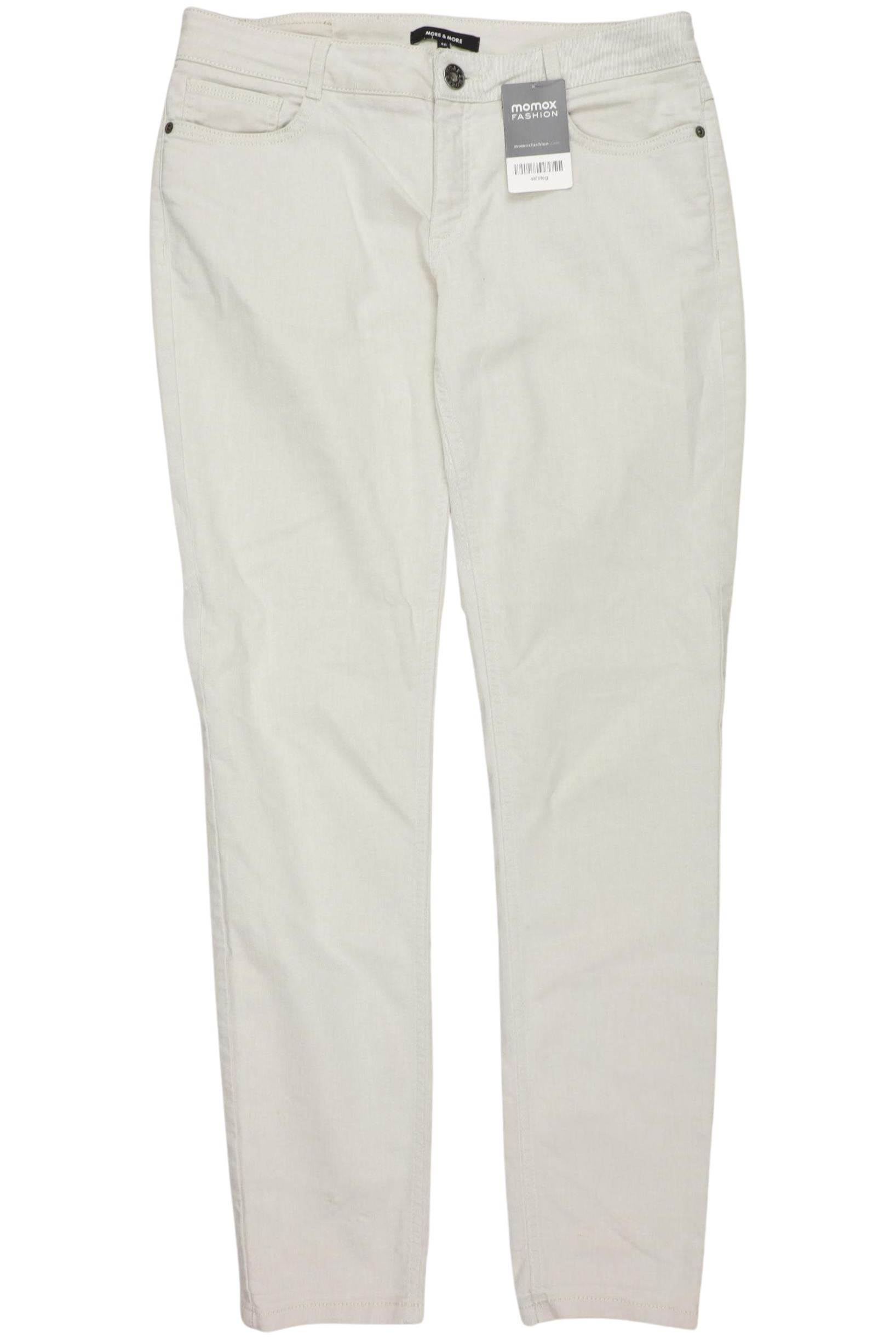 

More & More Damen Jeans, weiß, Gr. 40