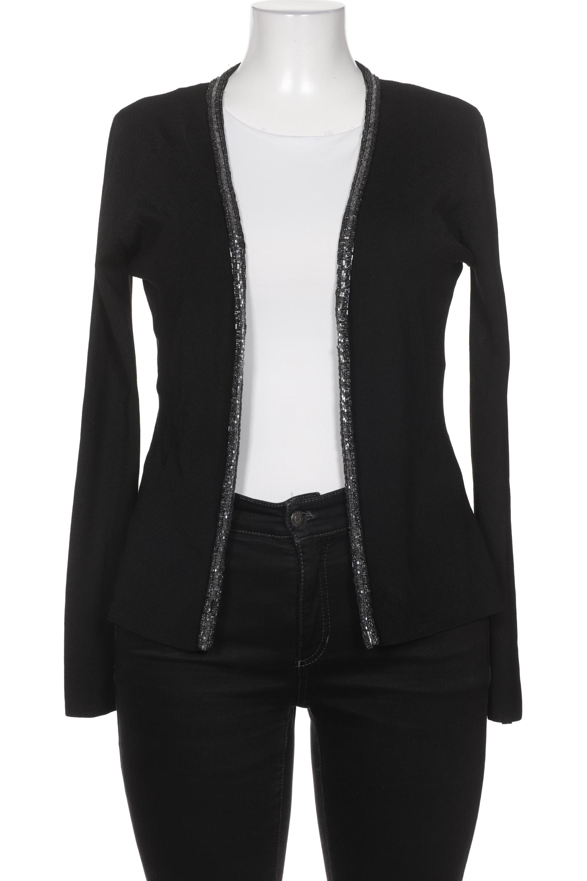 

More & More Damen Strickjacke, schwarz, Gr. 42