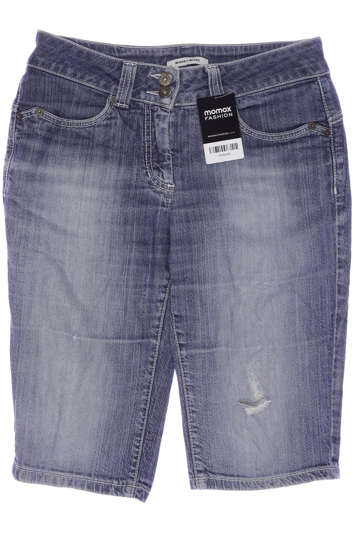 

More & More Damen Shorts, blau, Gr. 38