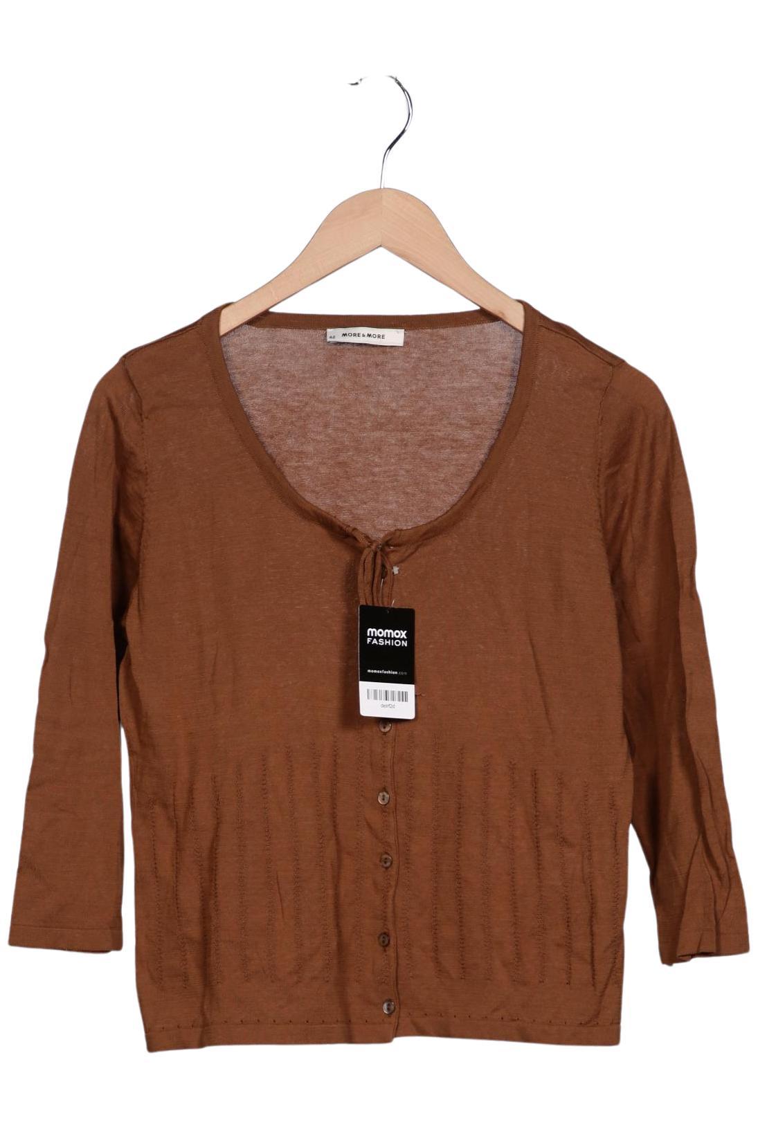 

More & More Damen Strickjacke, braun, Gr. 42