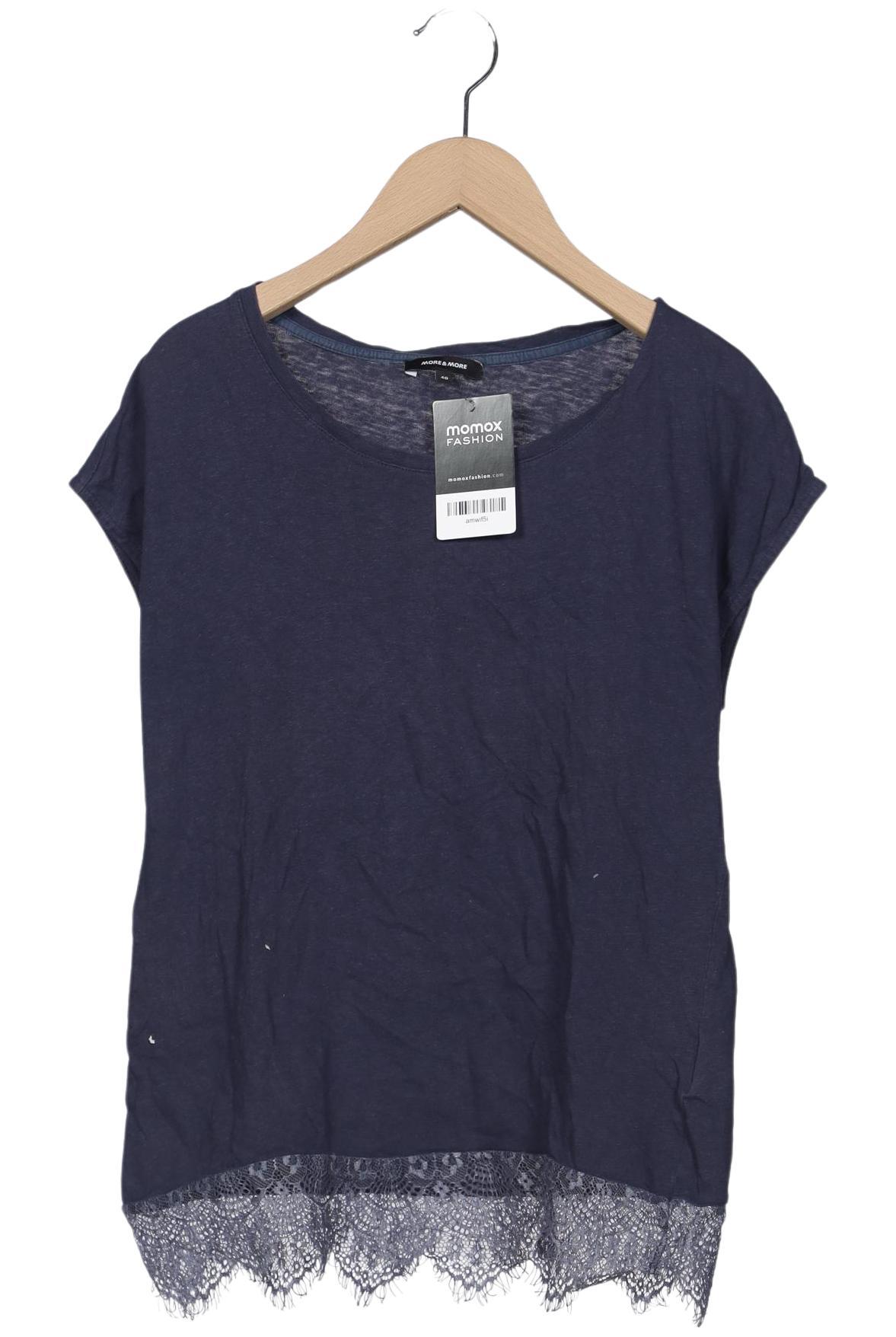 

More & More Damen T-Shirt, marineblau, Gr. 40