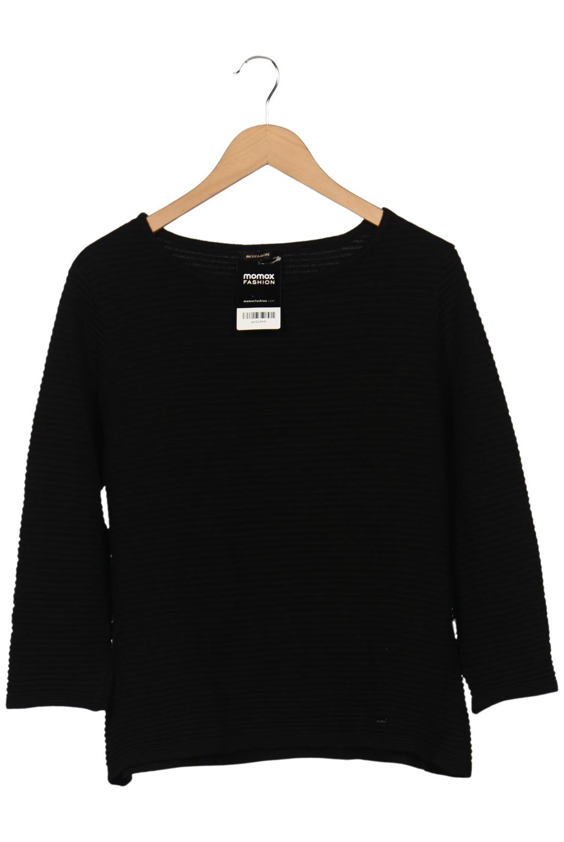 

More & More Damen Pullover, schwarz, Gr. 46