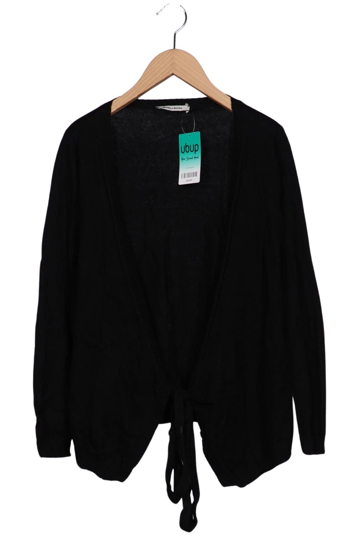 

More & More Damen Strickjacke, schwarz, Gr. 34