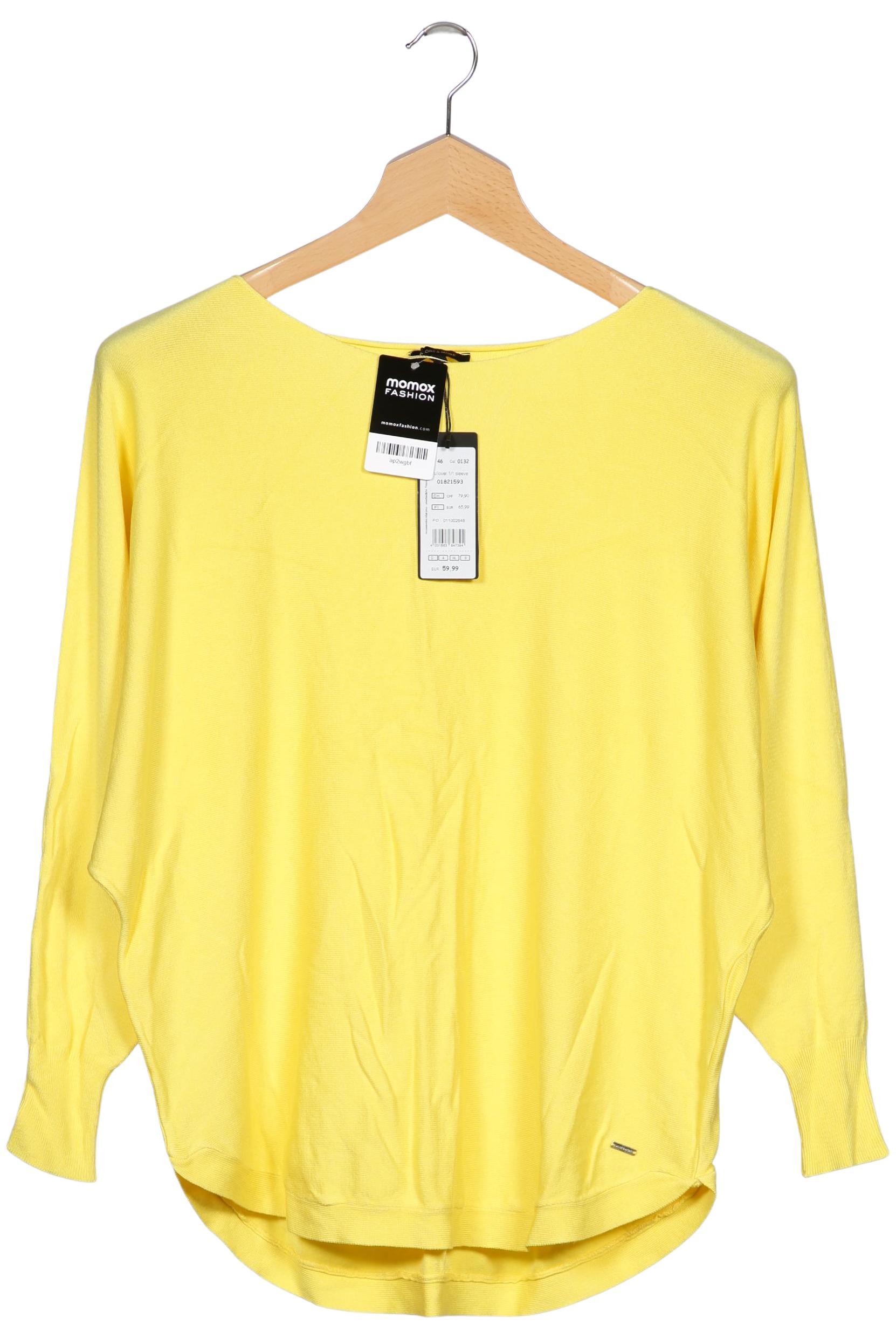 

More & More Damen Pullover, gelb, Gr. 46