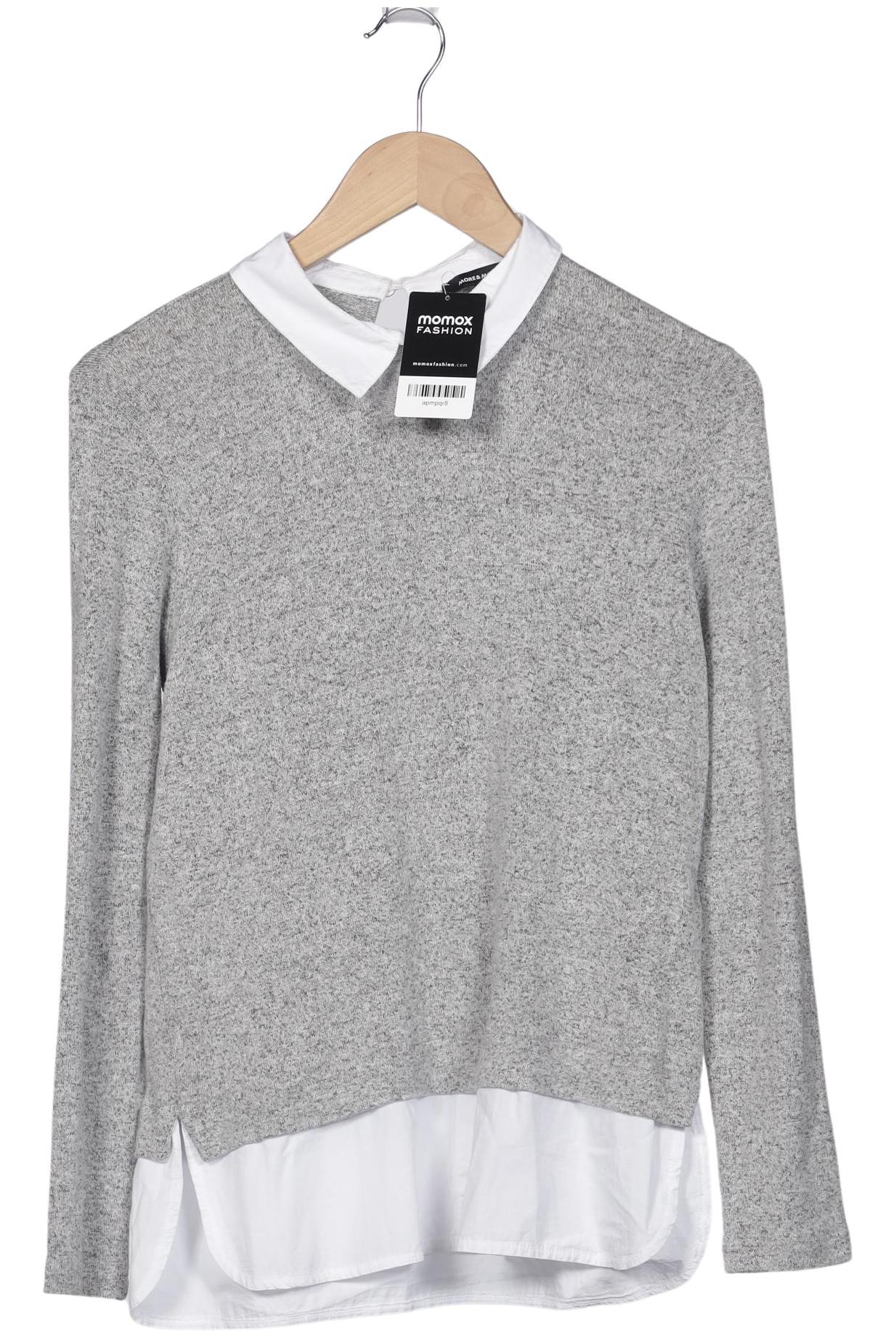 

More & More Damen Pullover, grau, Gr. 36