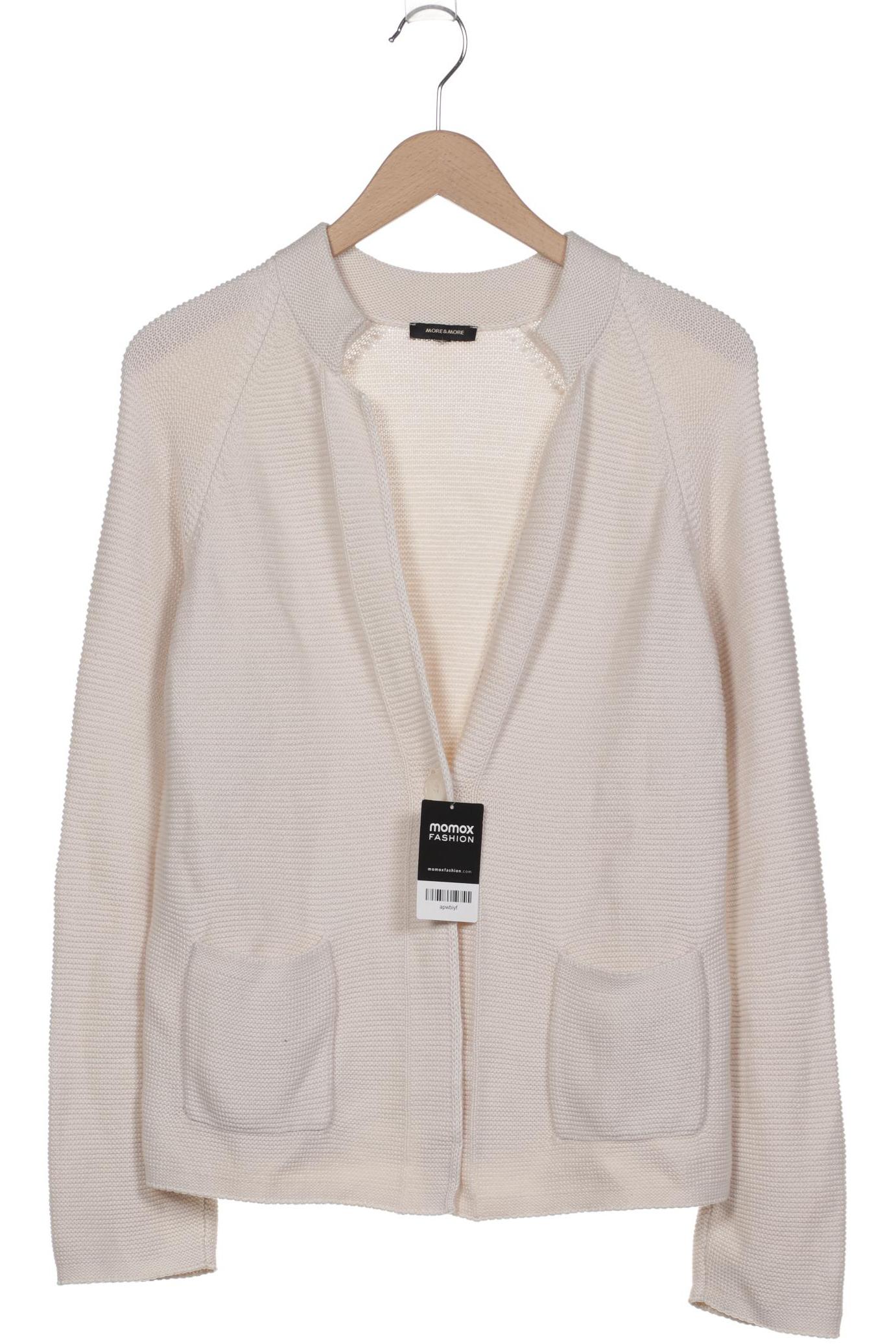 

More & More Damen Strickjacke, beige, Gr. 38