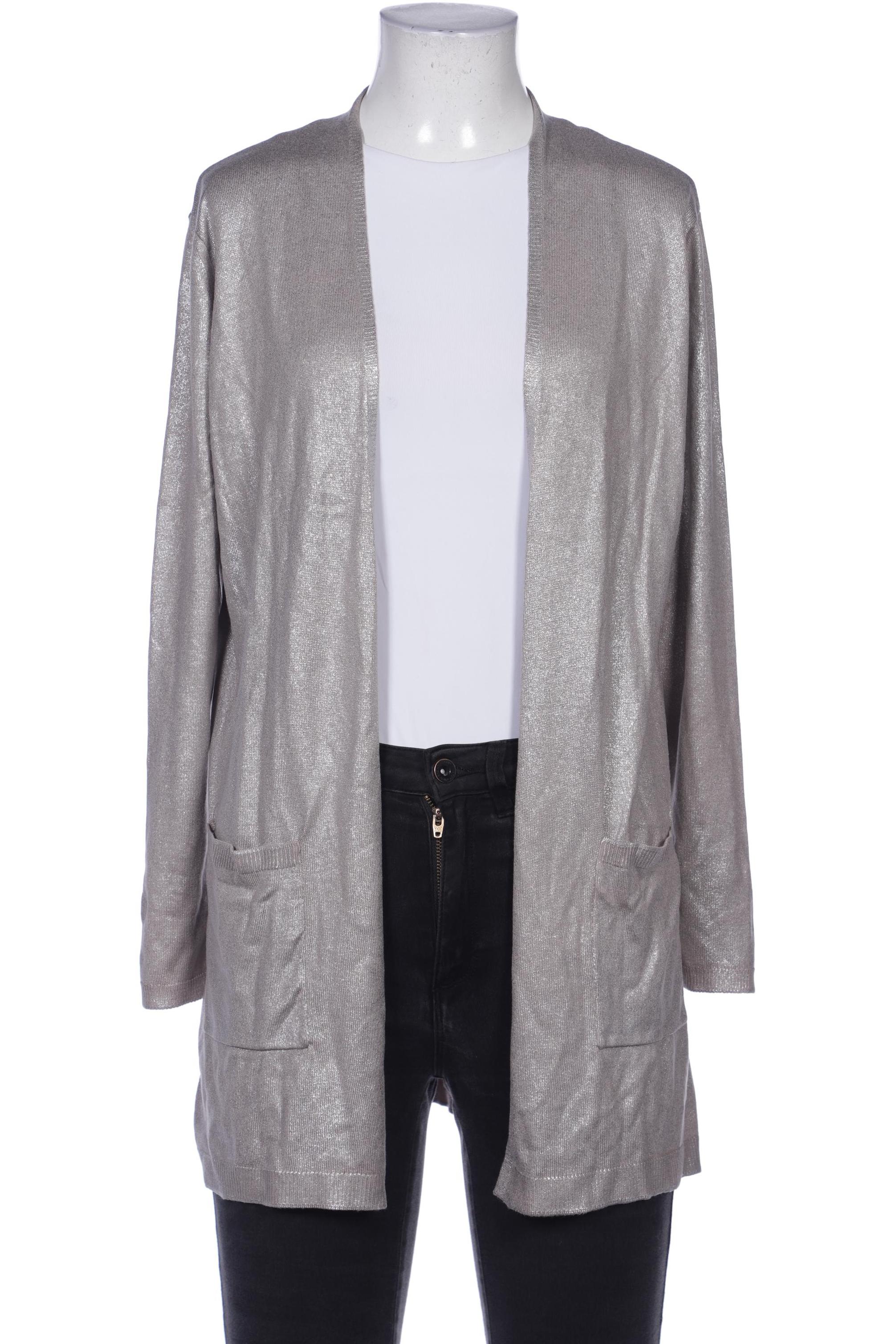 

More & More Damen Strickjacke, grau, Gr. 36