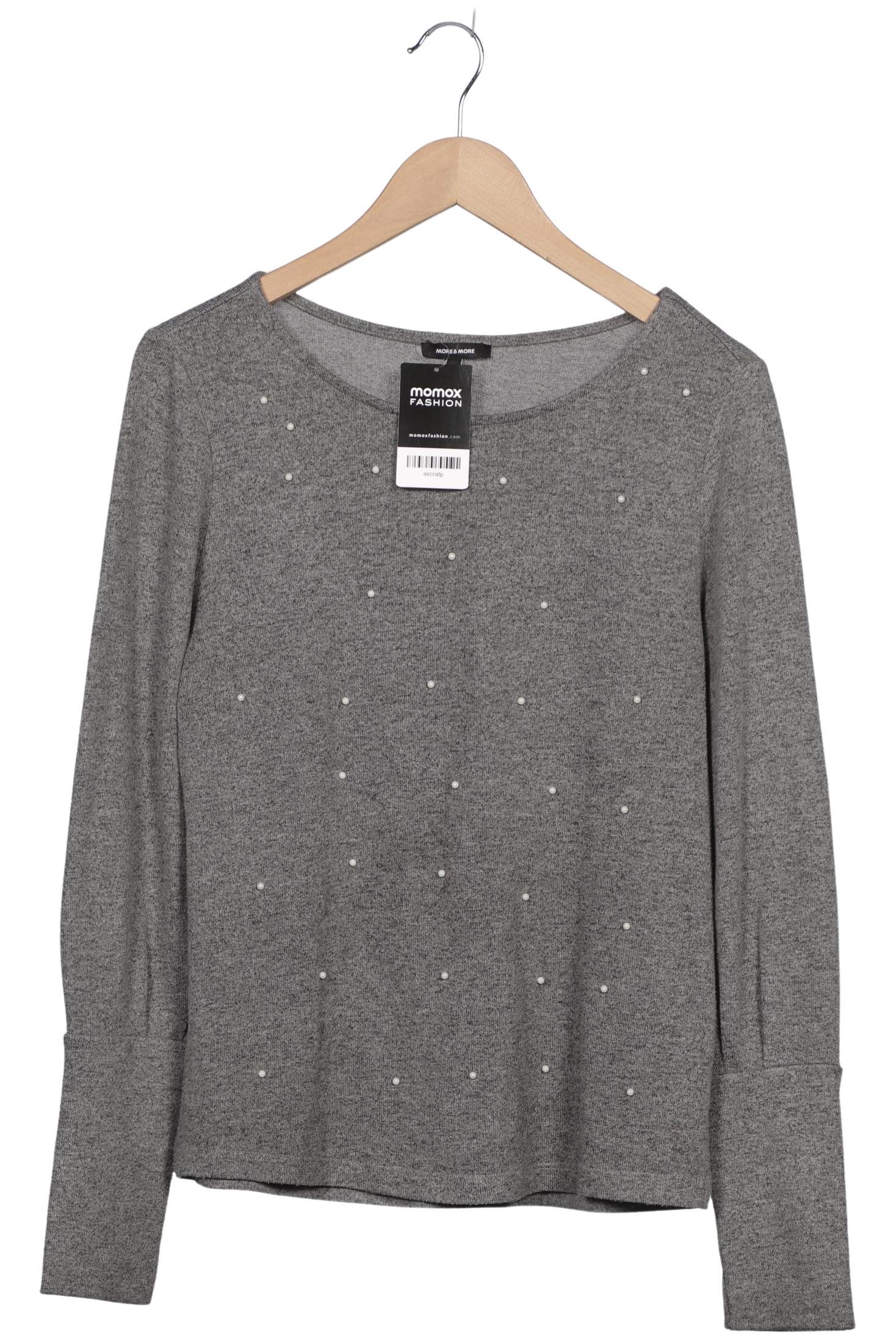 

More & More Damen Pullover, grau, Gr. 40