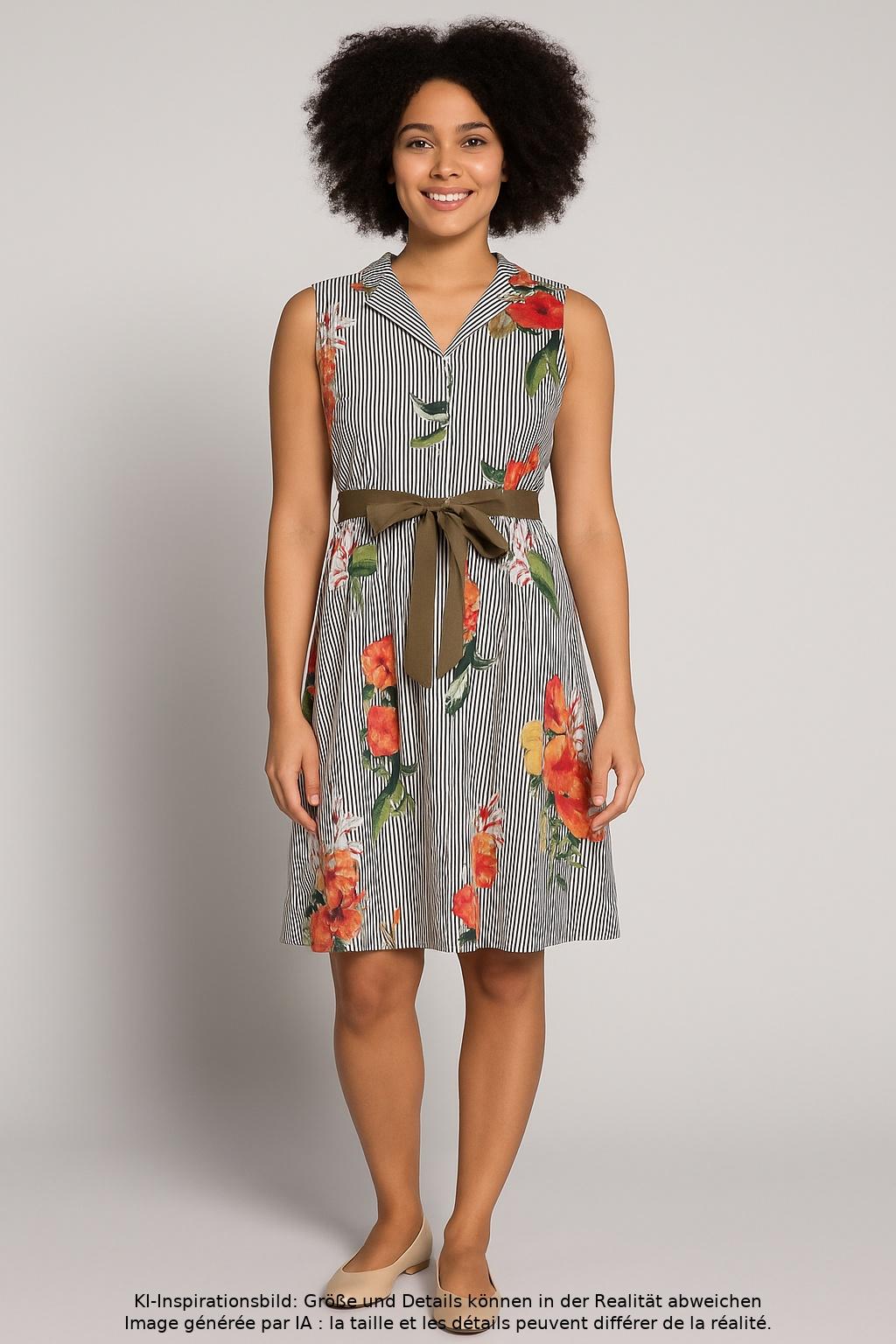 

More & More Damen Kleid, mehrfarbig, Gr. 38