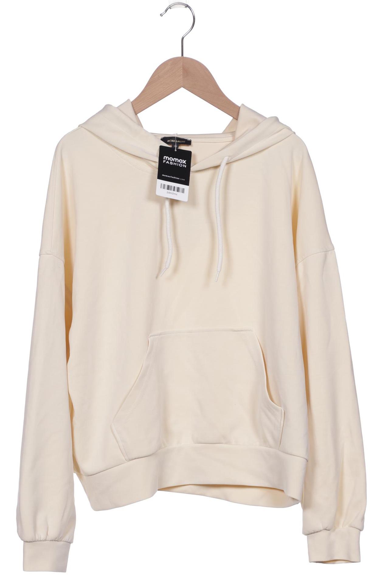 

More & More Damen Kapuzenpullover, cremeweiß