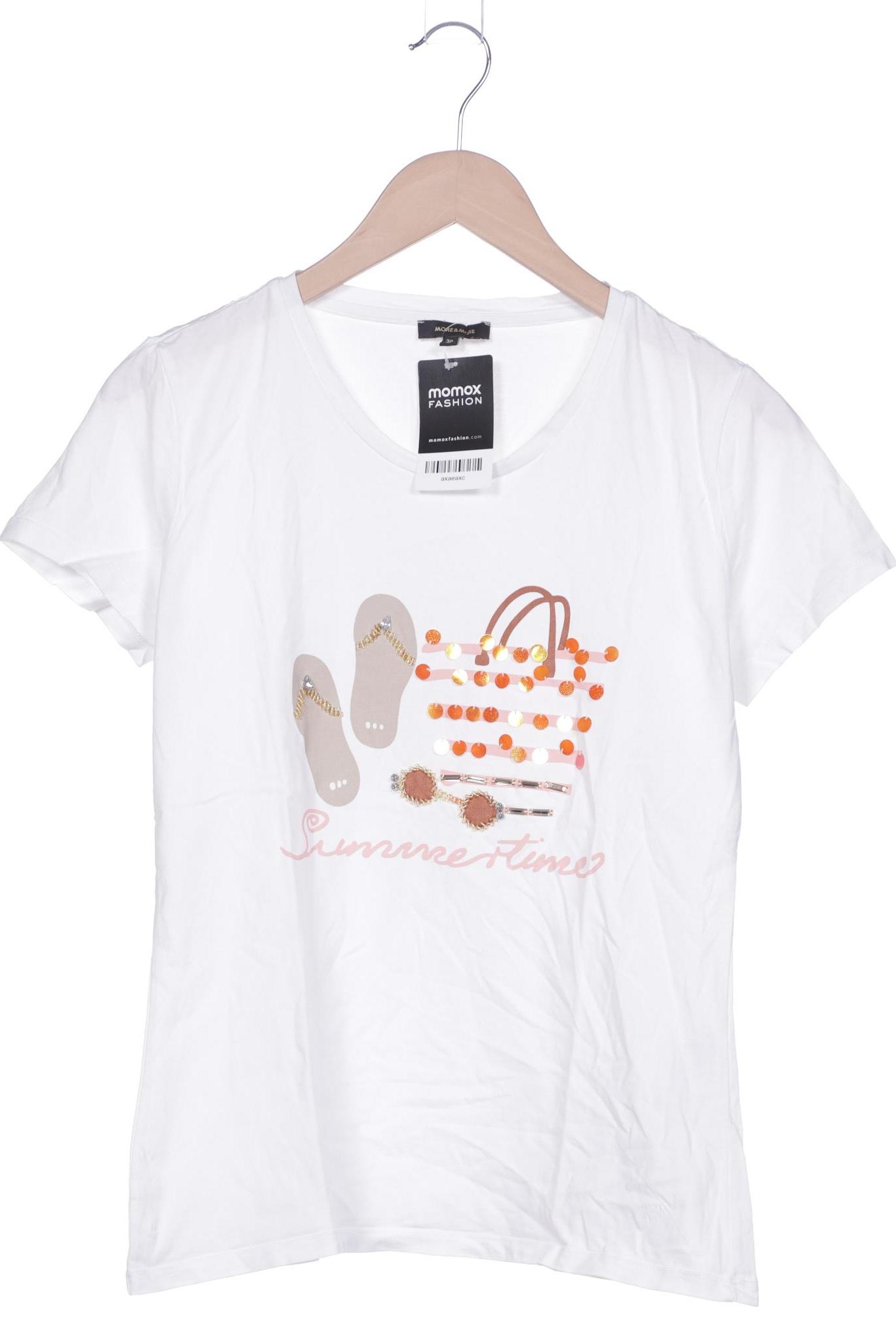 

More & More Damen T-Shirt, weiß, Gr. 38
