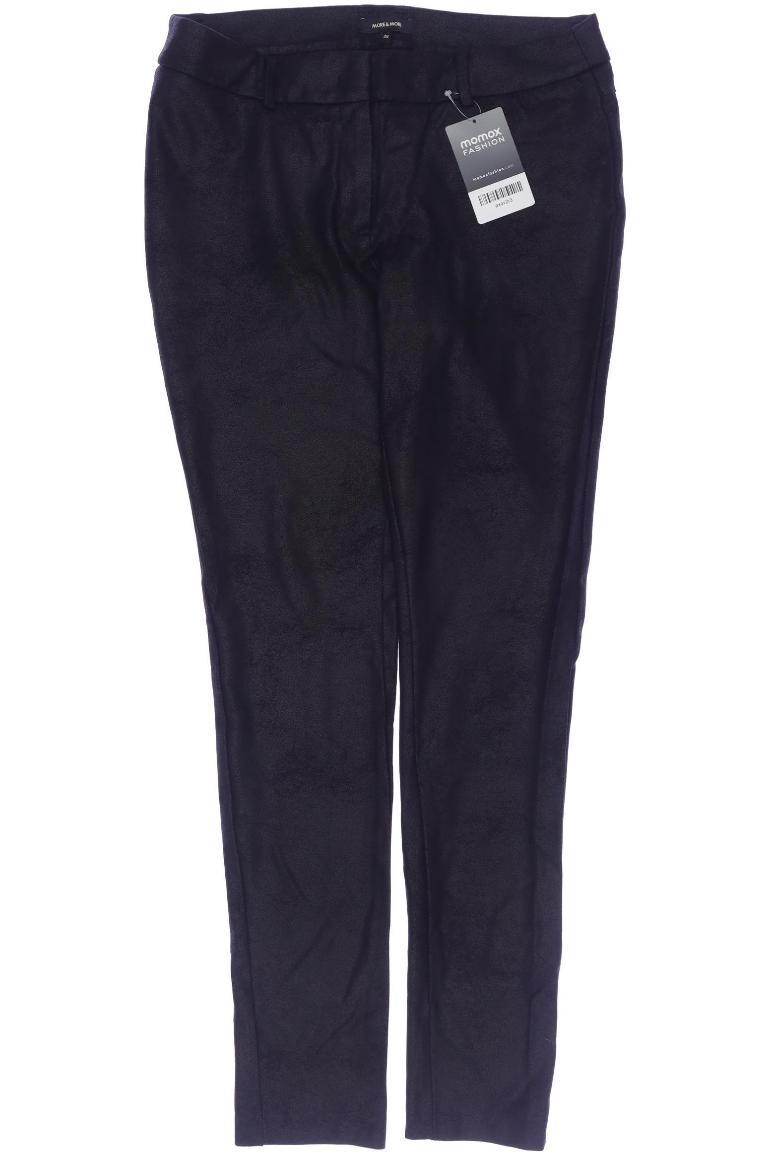 

More & More Damen Stoffhose, schwarz, Gr. 36