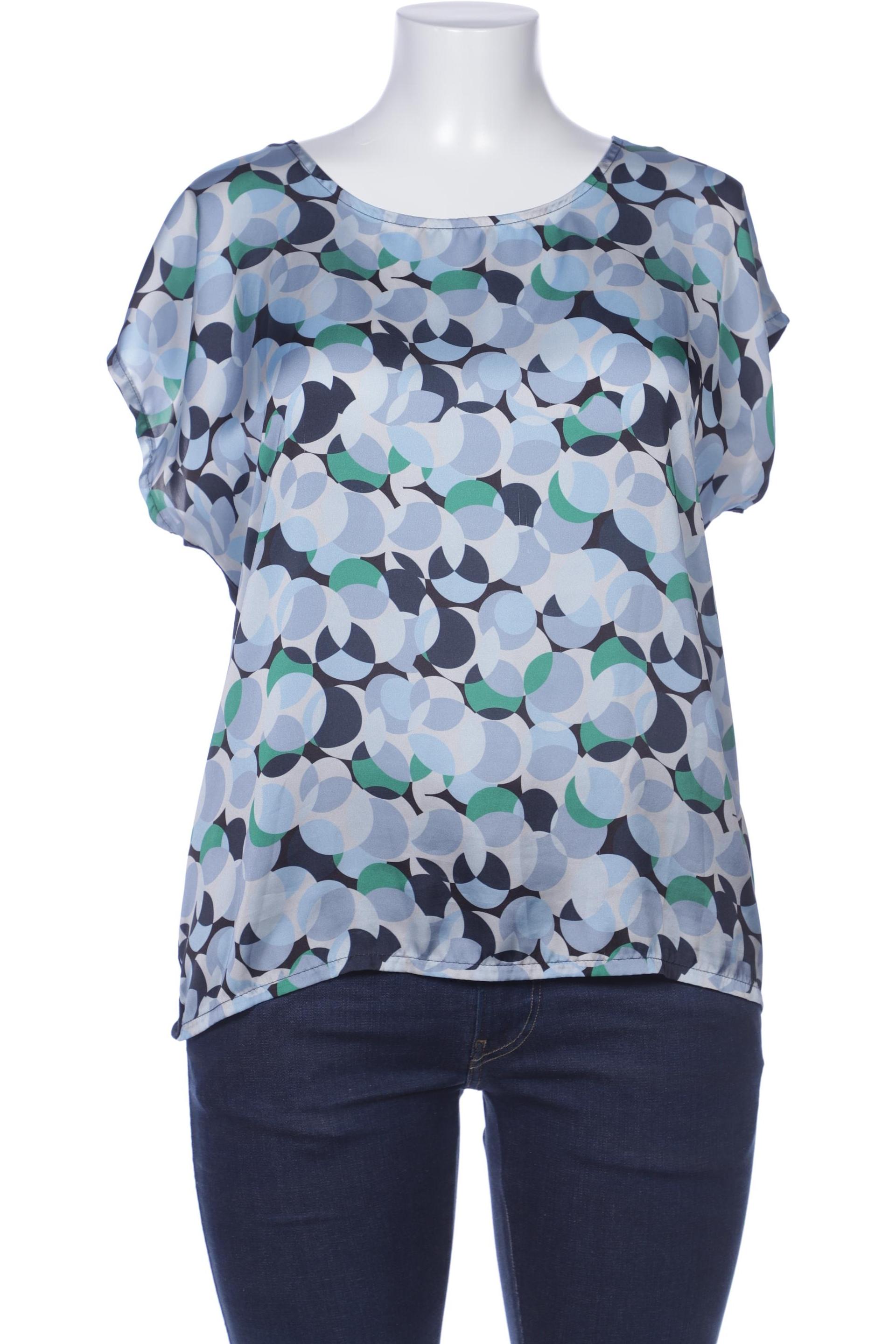 

More & More Damen Bluse, blau, Gr. 44