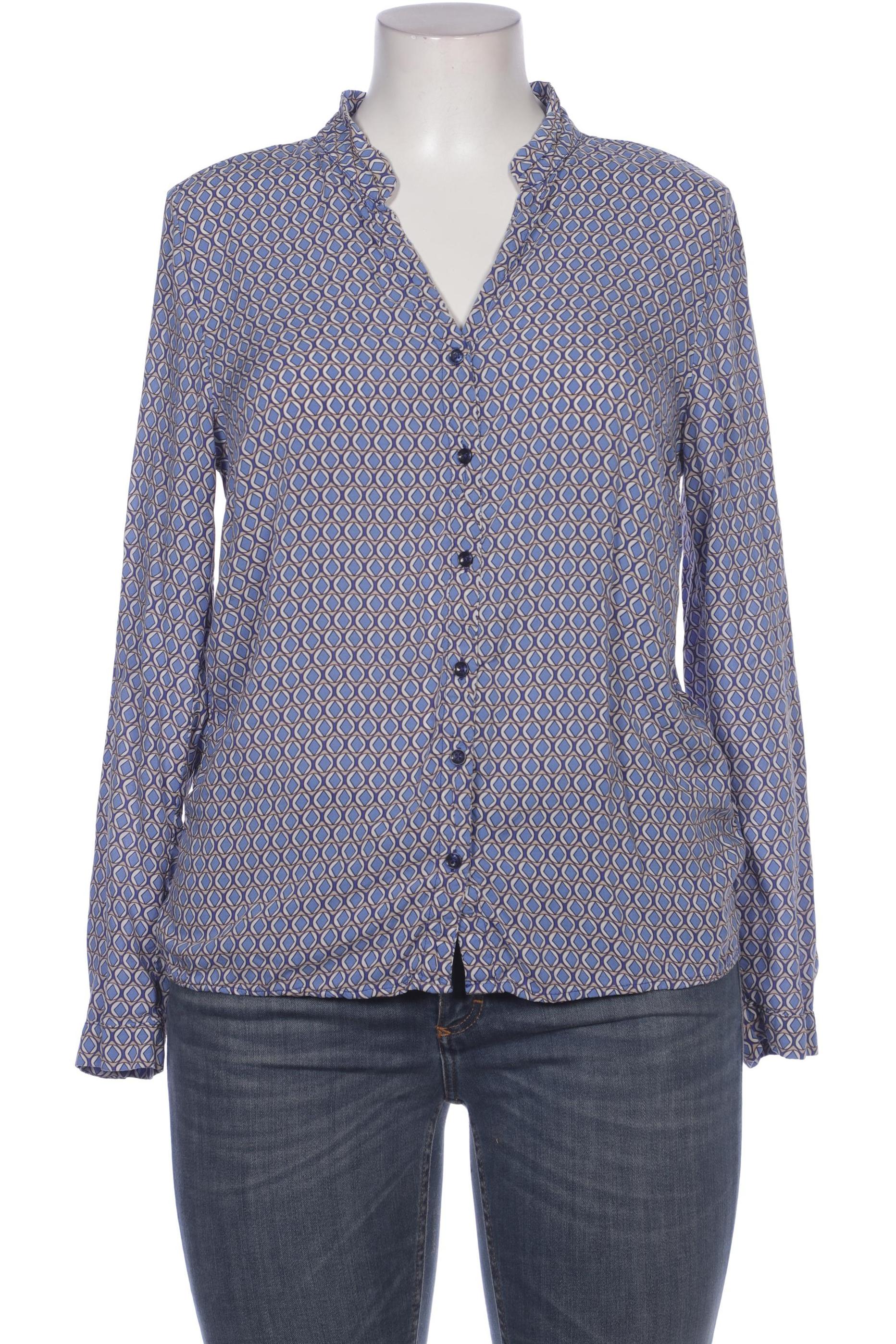 

More & More Damen Bluse, blau, Gr. 40