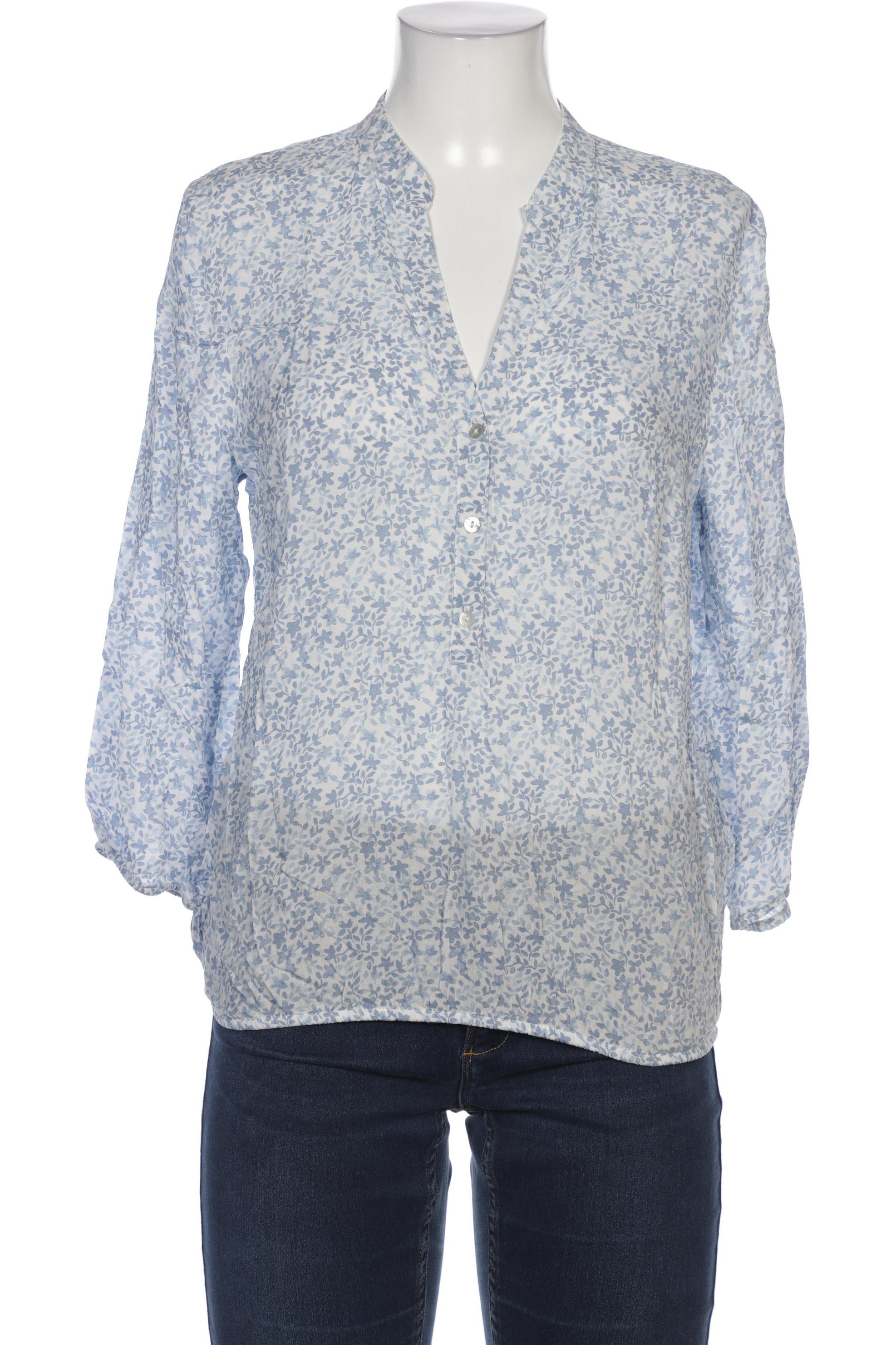 

More & More Damen Bluse, blau, Gr. 40