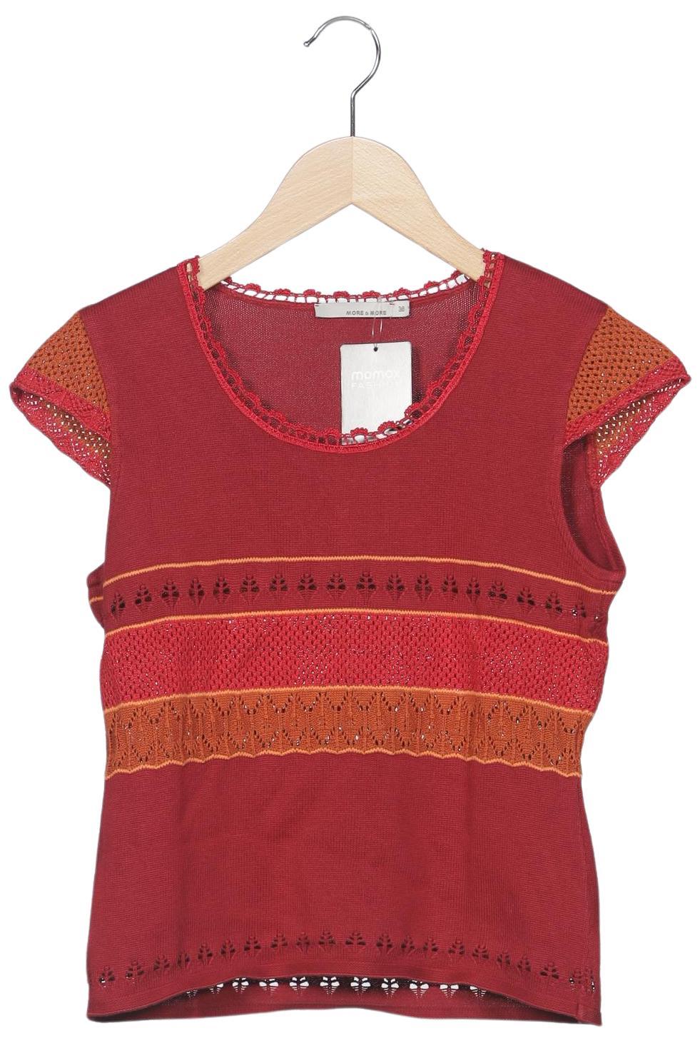 

More & More Damen Pullover, rot, Gr. 38