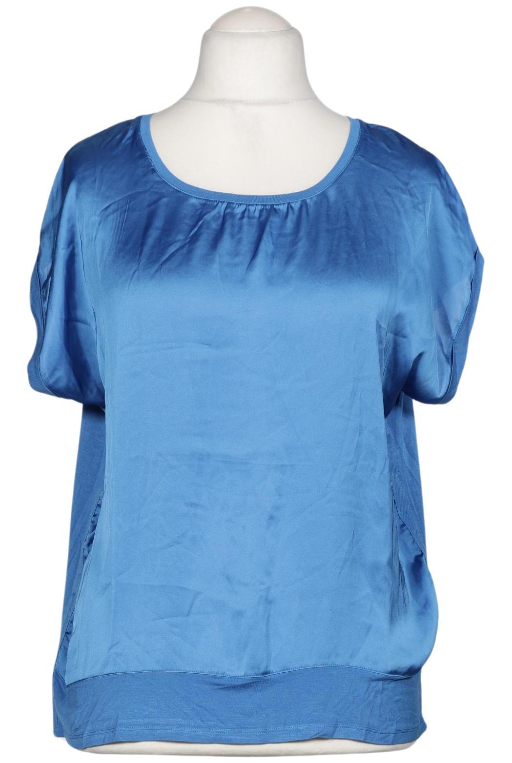 

More & More Damen Bluse, blau, Gr. 44