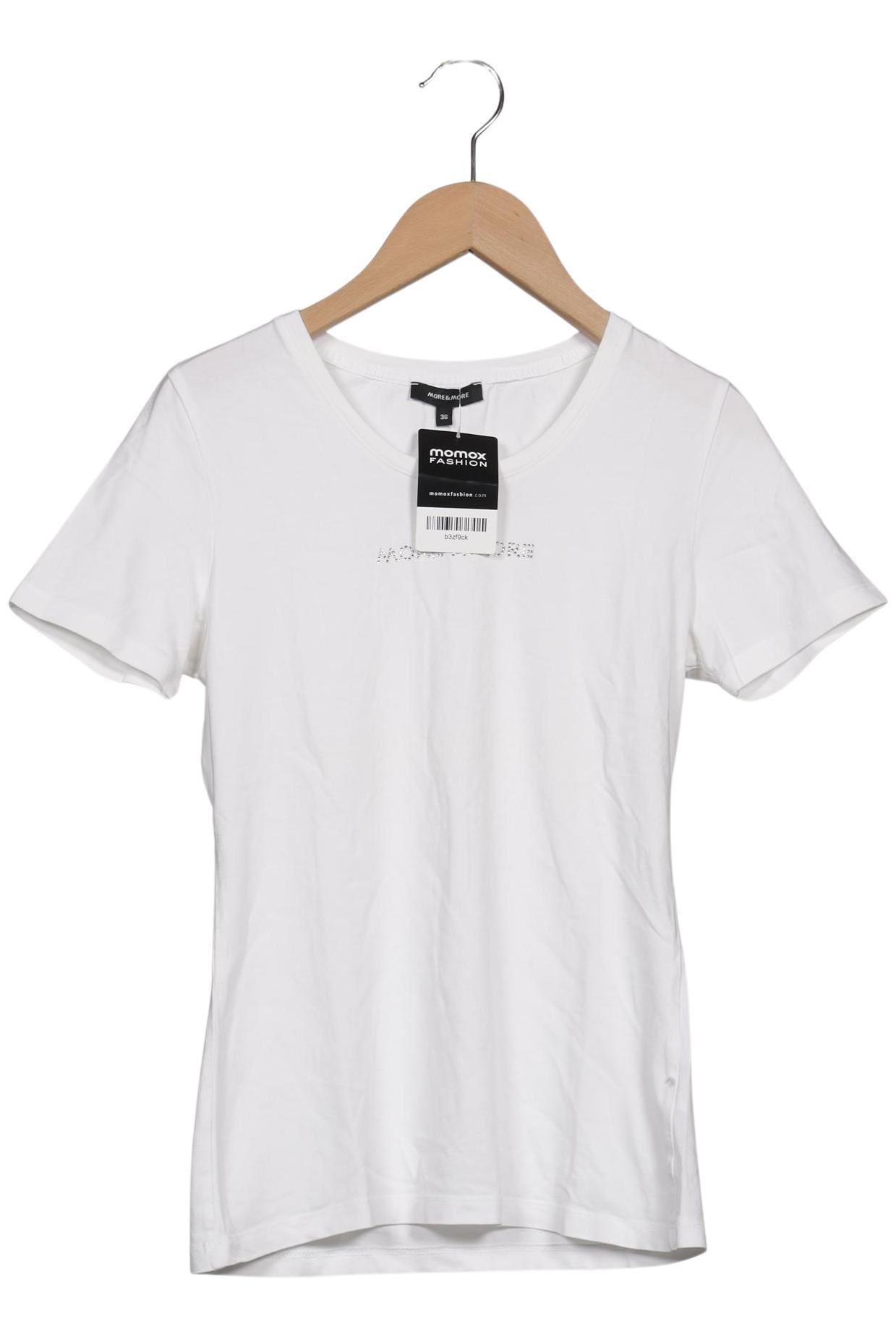 

More & More Damen T-Shirt, weiß, Gr. 36
