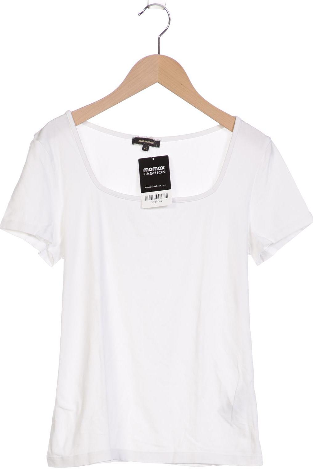

More & More Damen T-Shirt, weiß, Gr. 40
