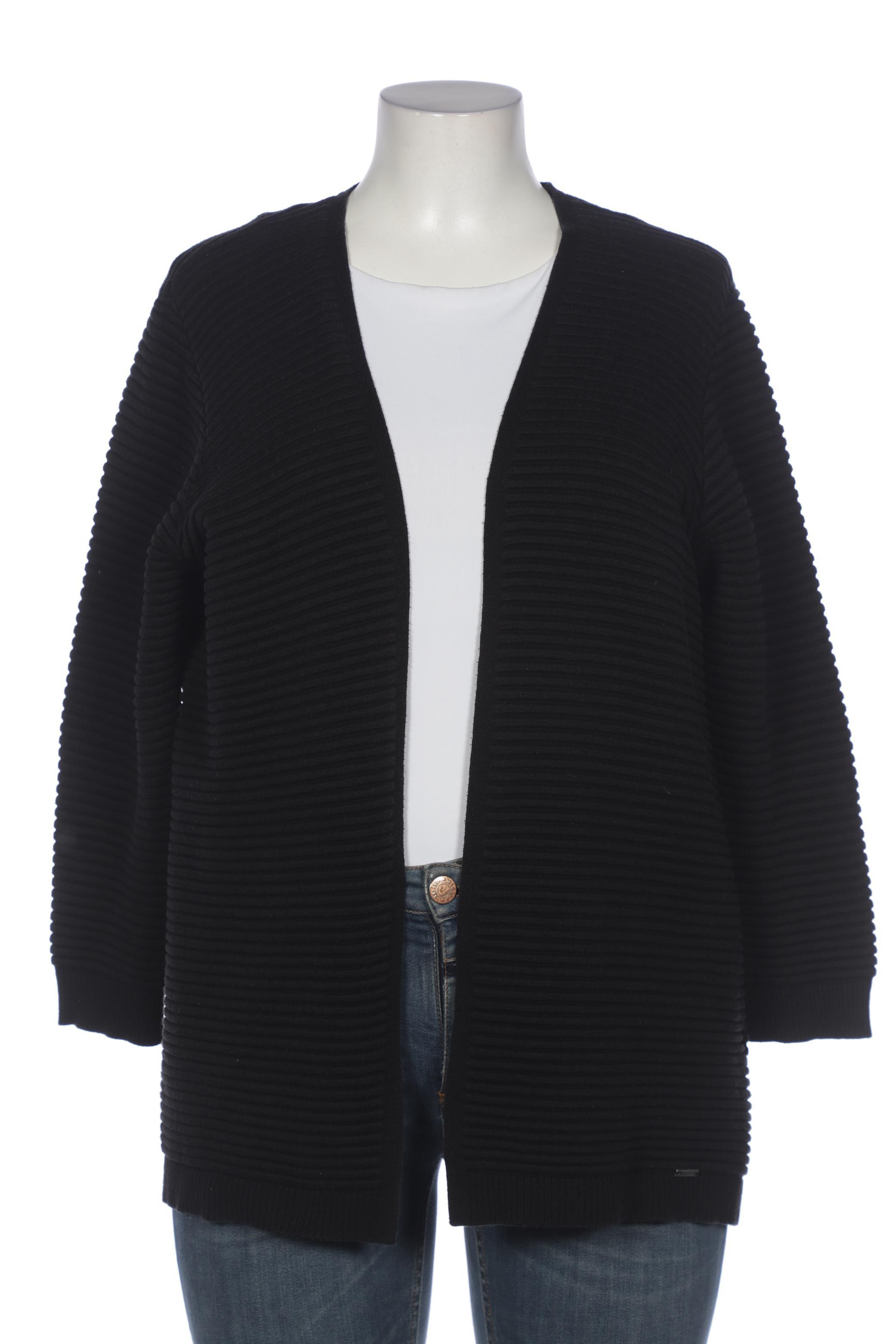 

More & More Damen Strickjacke, schwarz, Gr. 44