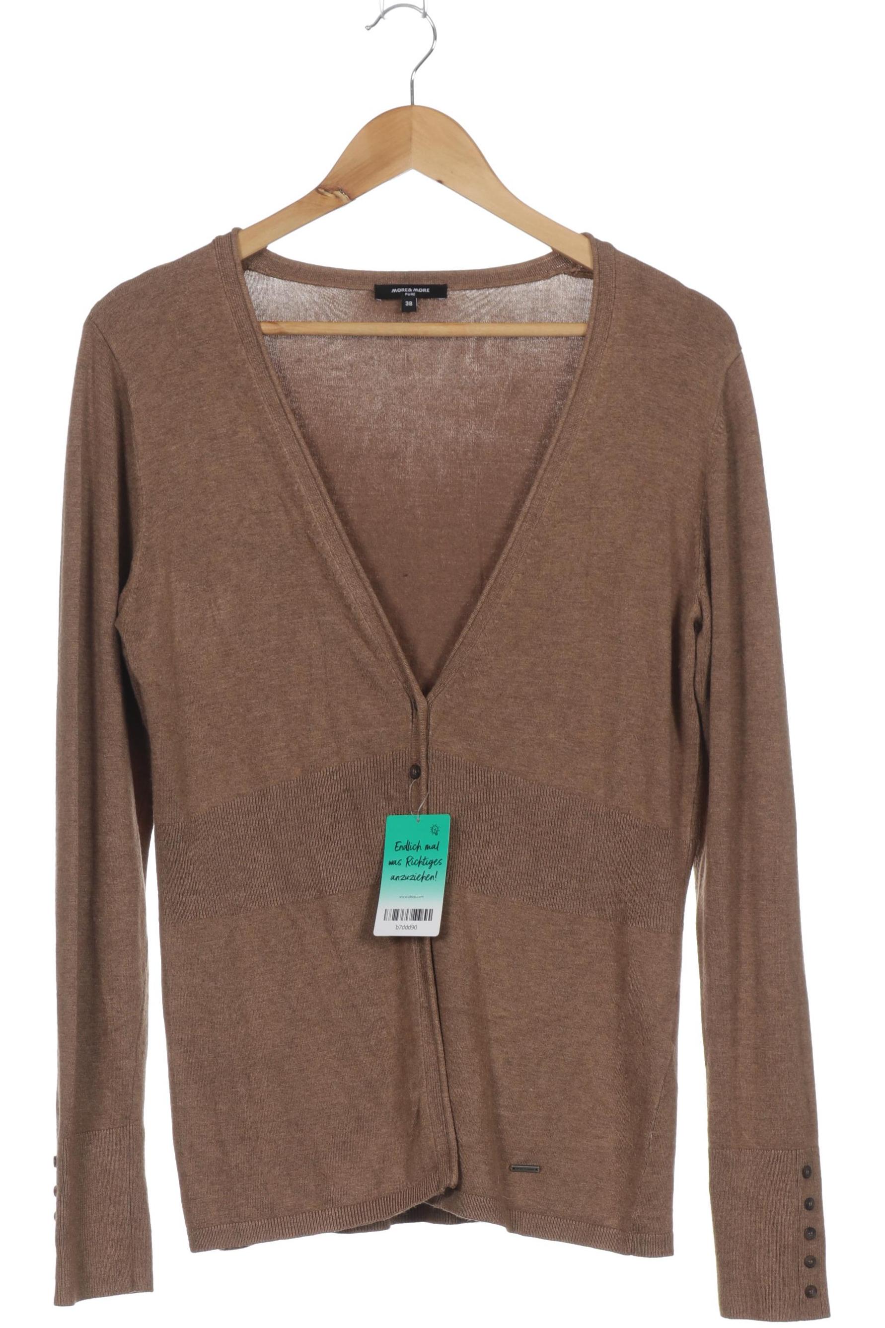

More & More Damen Strickjacke, braun, Gr. 38