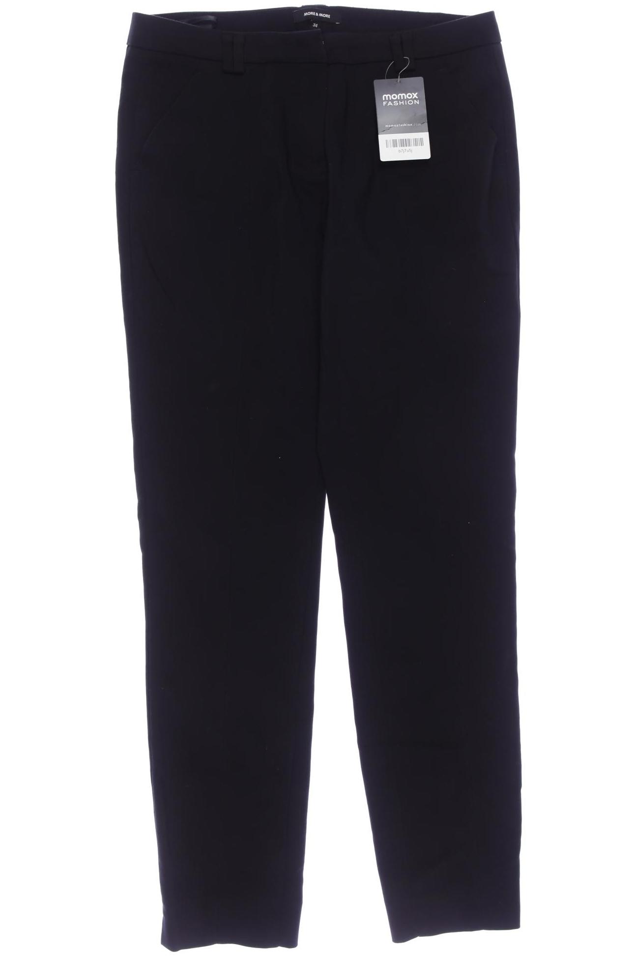 

More & More Damen Stoffhose, schwarz, Gr. 34