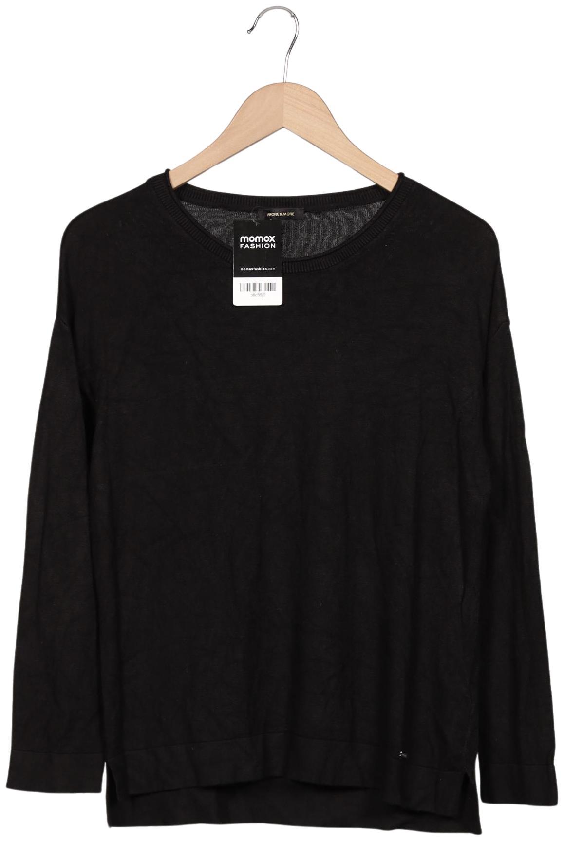 

More & More Damen Pullover, schwarz, Gr. 34