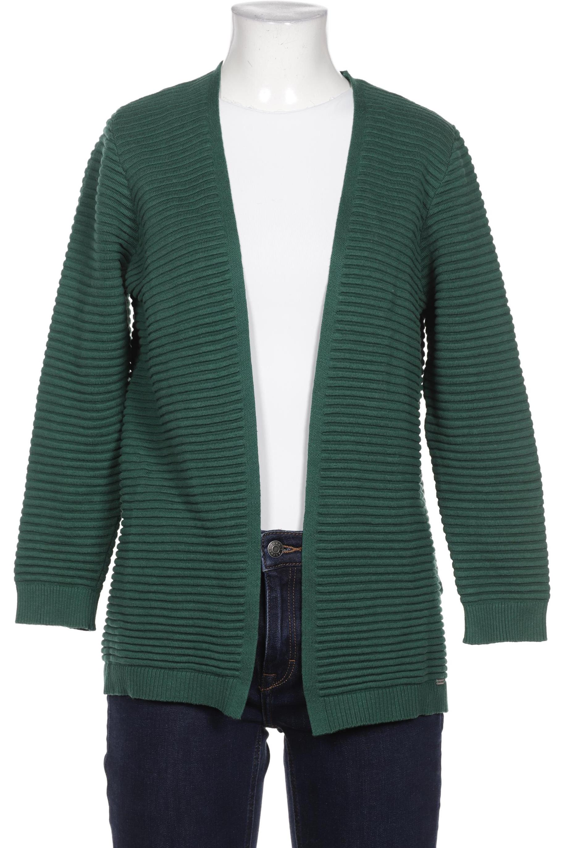 

More & More Damen Strickjacke, grün, Gr. 34