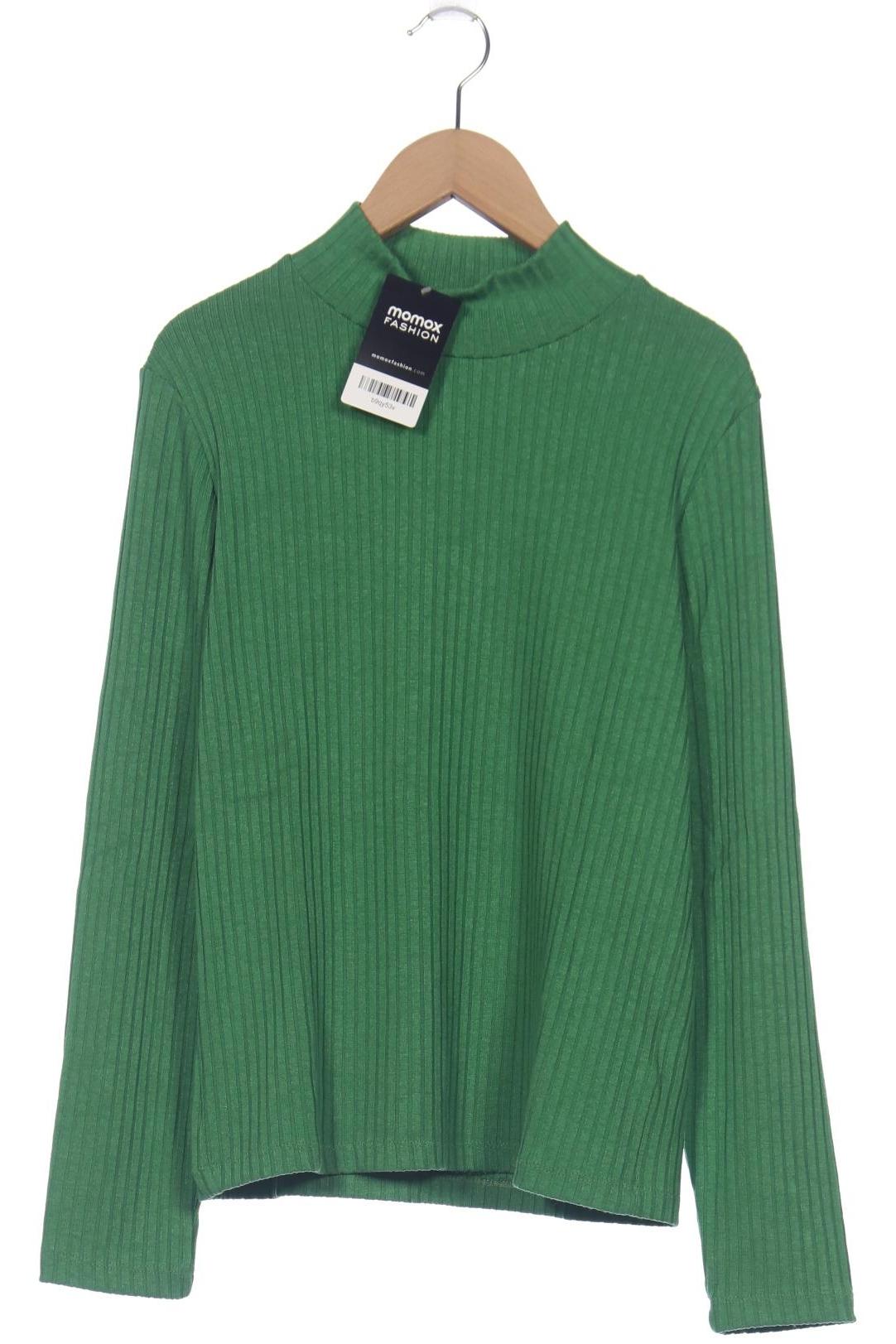 

More & More Damen Langarmshirt, grün, Gr. 36