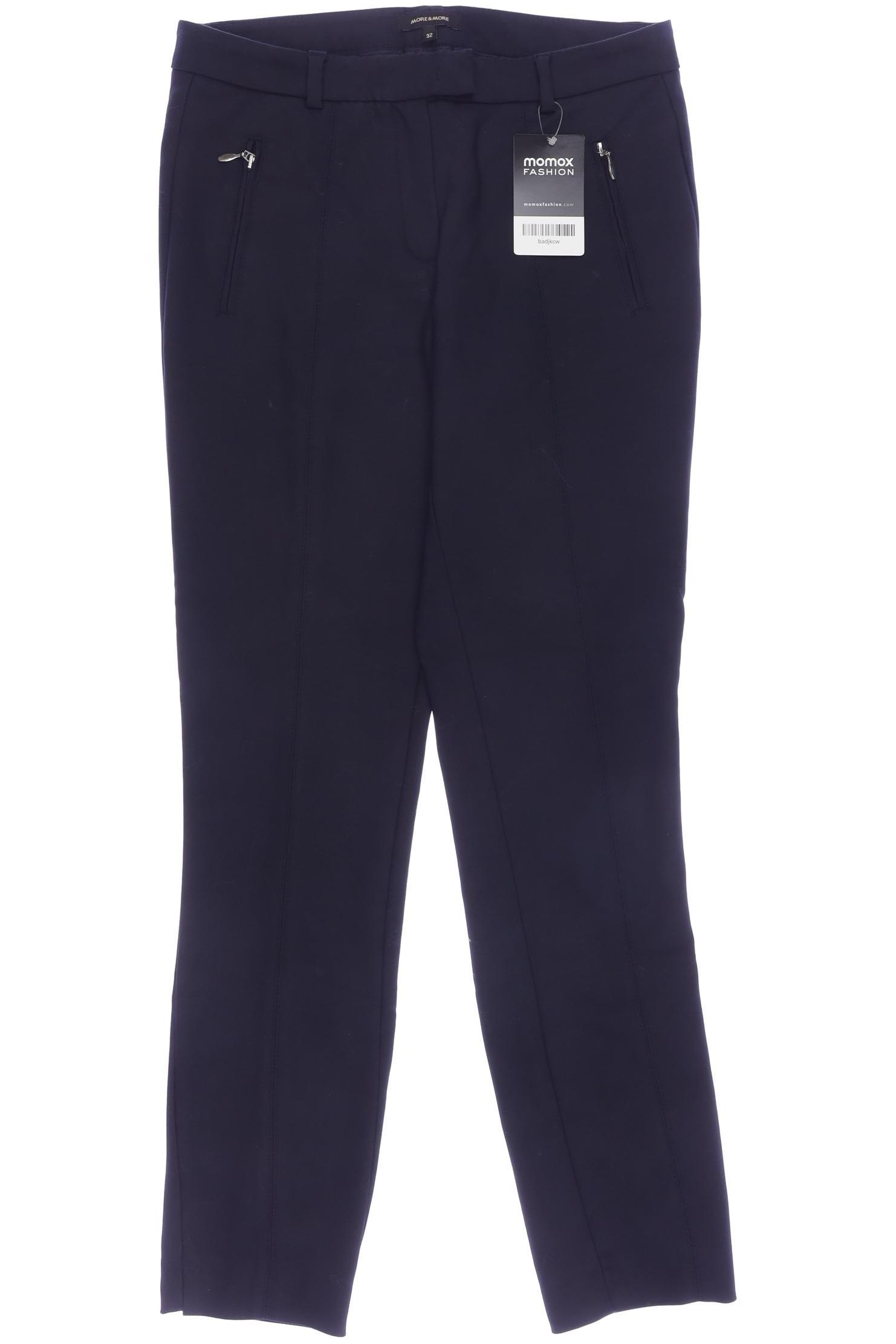 

More & More Damen Stoffhose, marineblau, Gr. 32