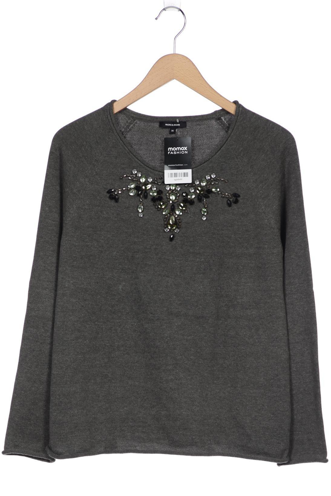 

More & More Damen Pullover, grau, Gr. 36