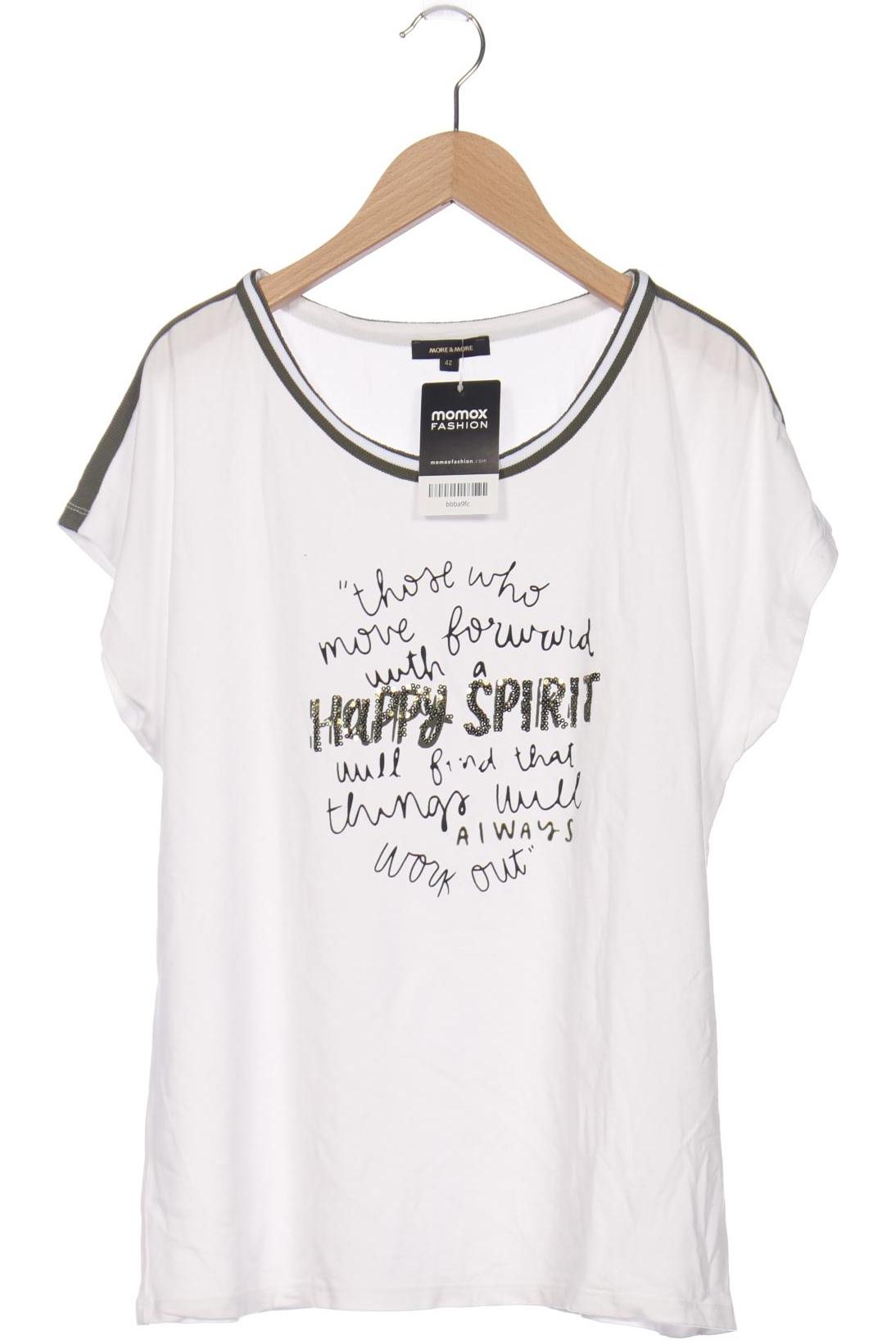 

More & More Damen T-Shirt, weiß
