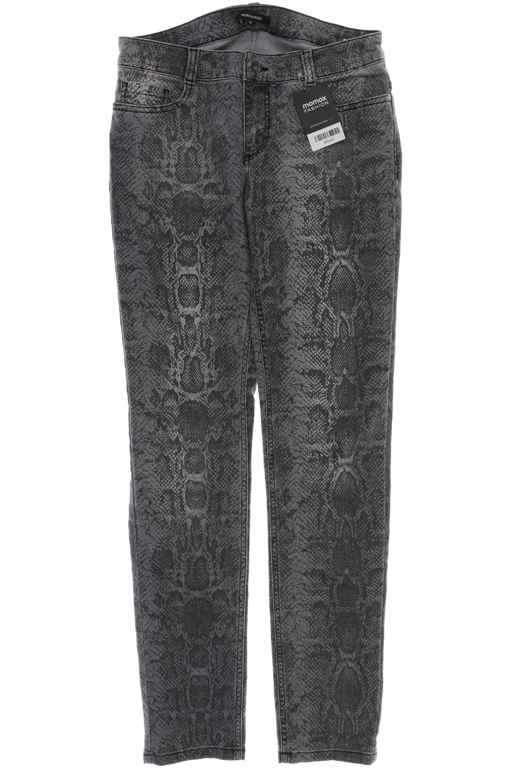 

More & More Damen Jeans, grau