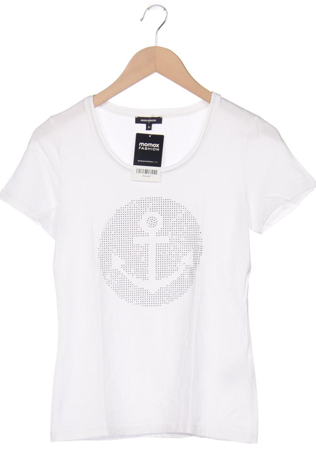 

More & More Damen T-Shirt, weiß, Gr. 36