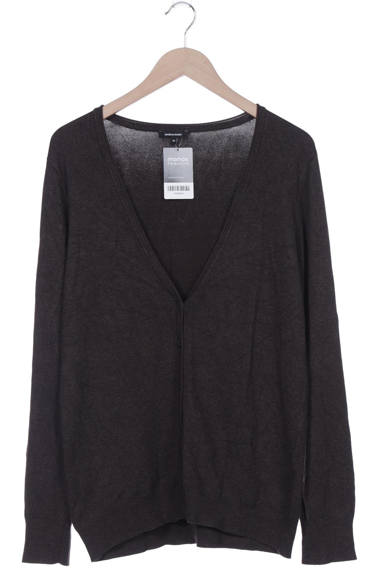 

More & More Damen Strickjacke, braun, Gr. 44