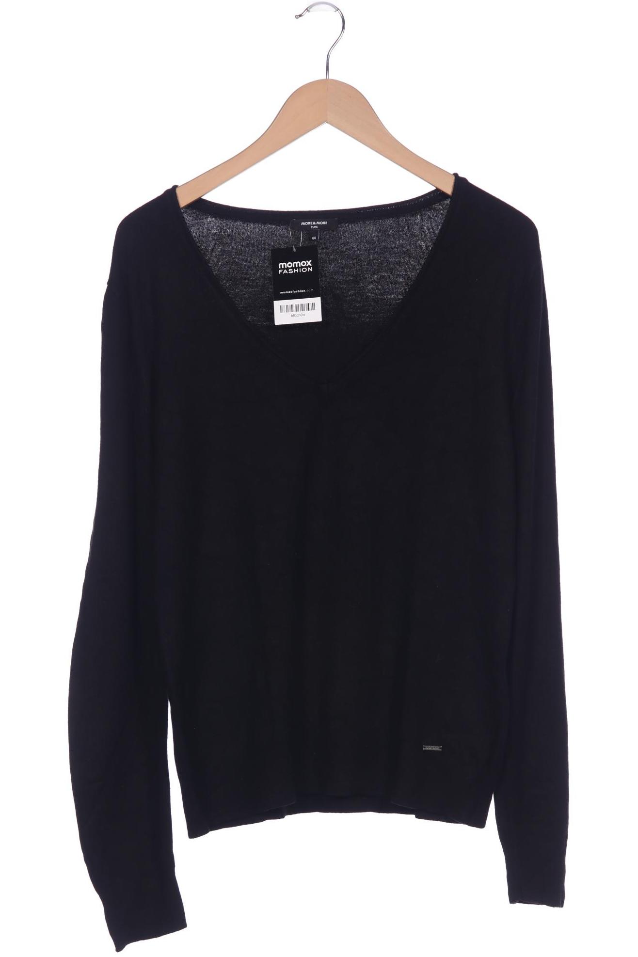 

More & More Damen Pullover, schwarz, Gr. 44