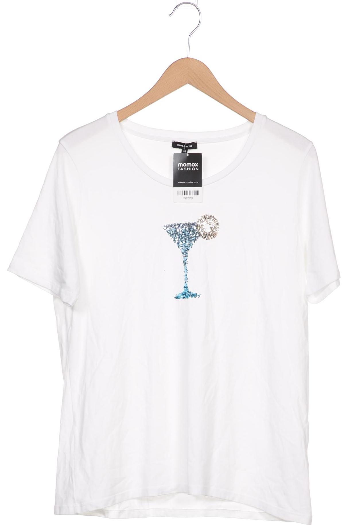 

More & More Damen T-Shirt, weiß, Gr. 44
