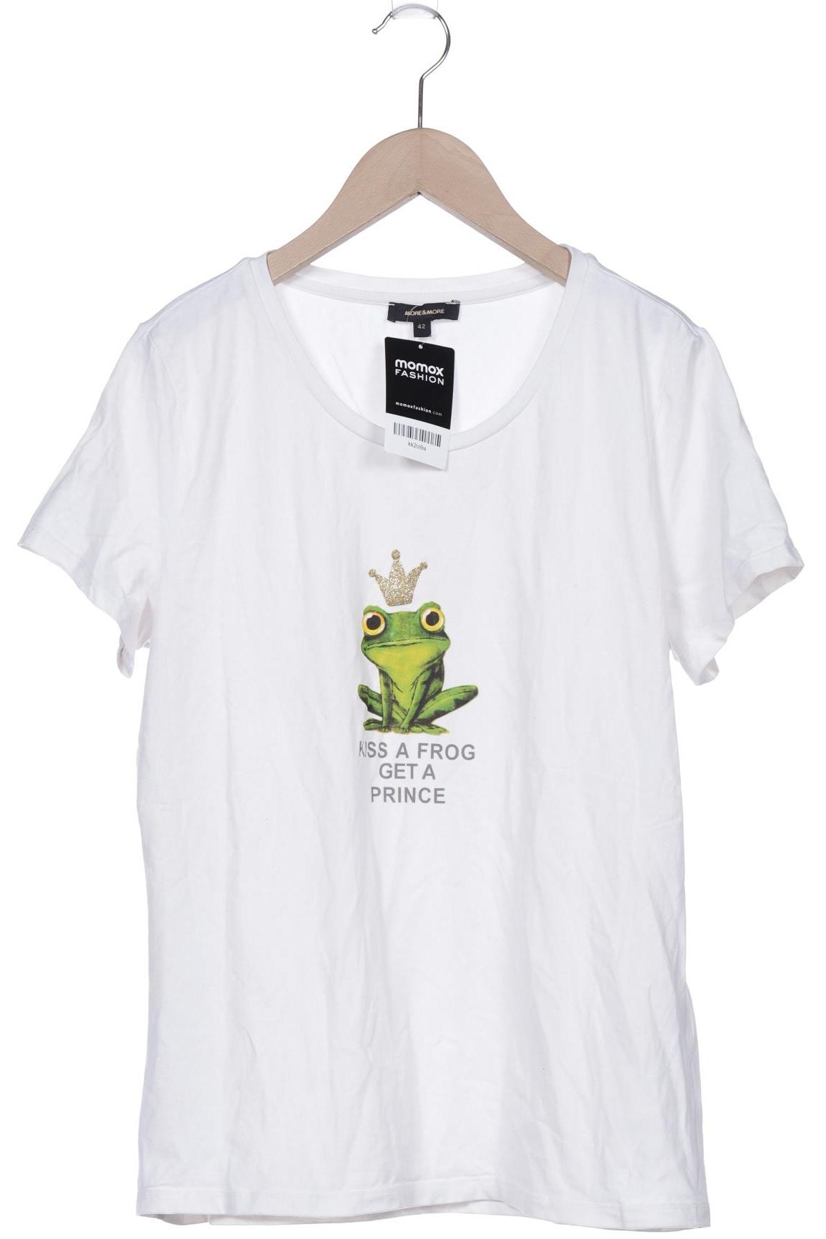 

More & More Damen T-Shirt, cremeweiß, Gr. 42