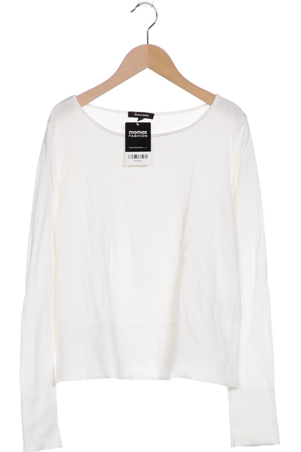 

More & More Damen Pullover, weiß, Gr. 36