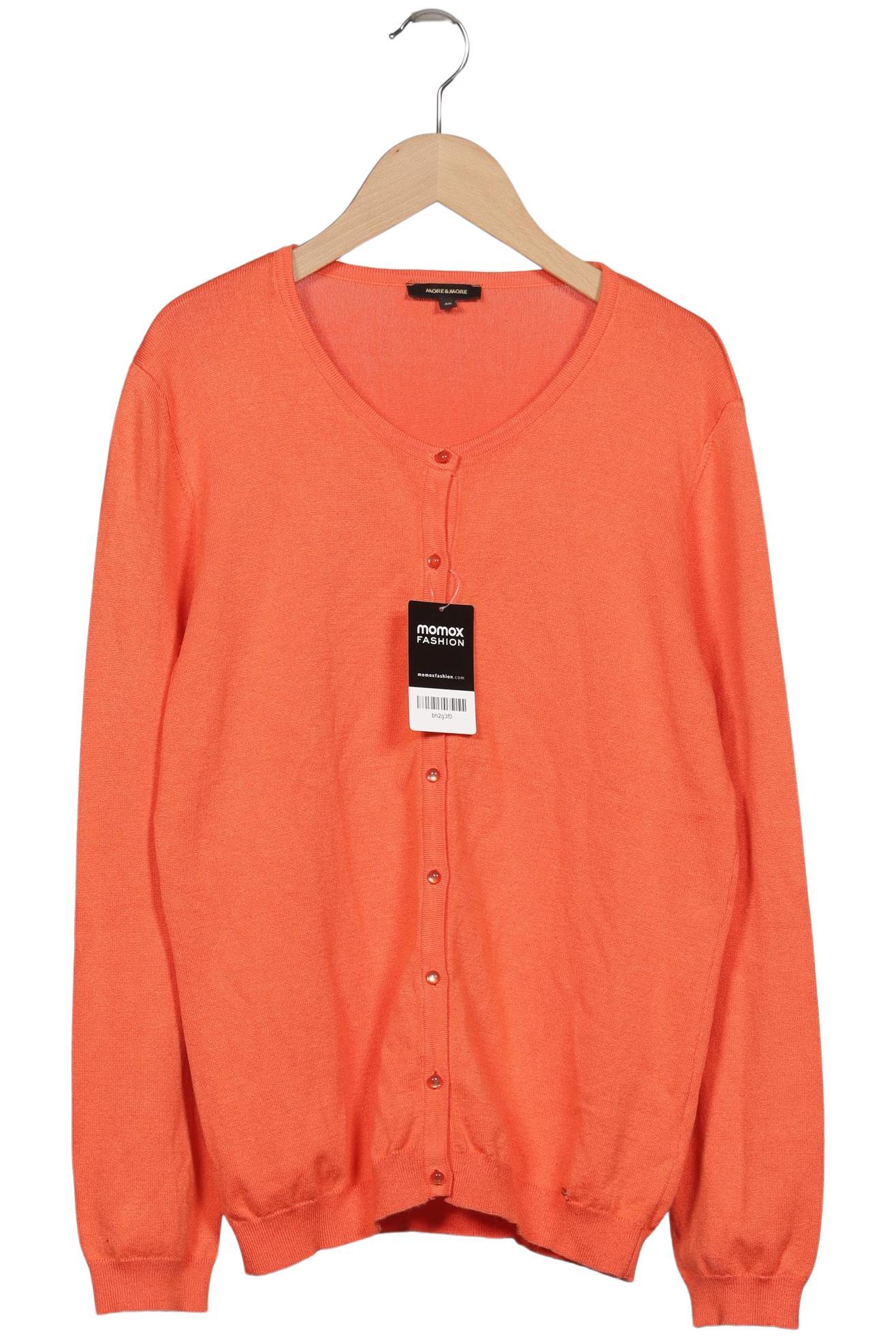 

More & More Damen Strickjacke, orange, Gr. 40