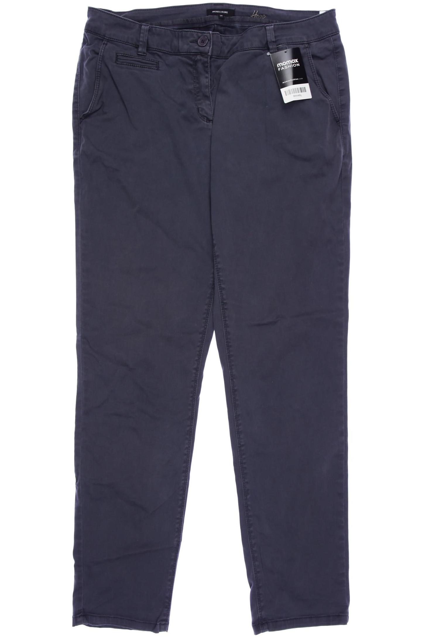 

More & More Damen Stoffhose, grau, Gr. 38