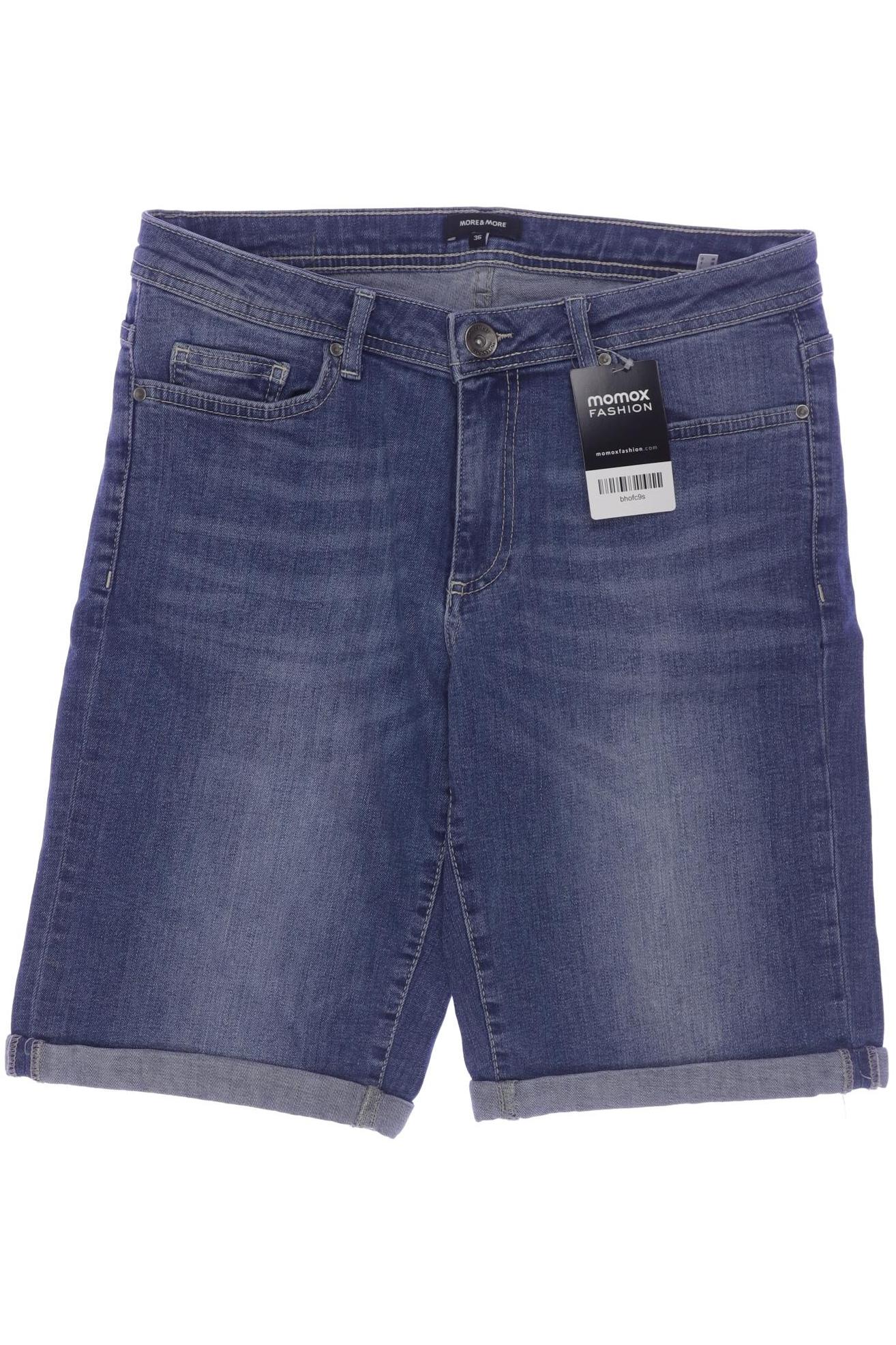 

More & More Damen Shorts, blau, Gr. 36