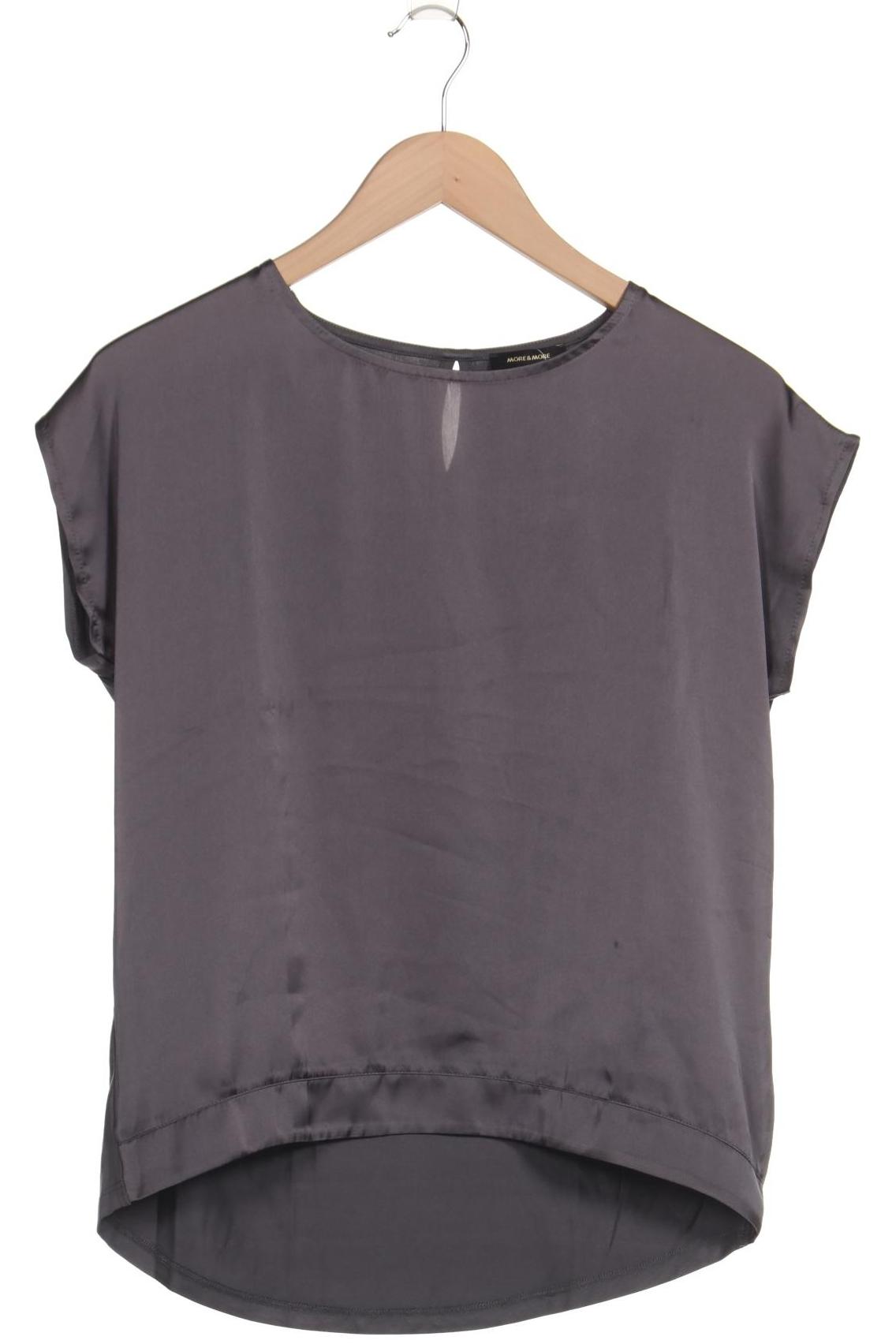 

More & More Damen T-Shirt, grau, Gr. 36