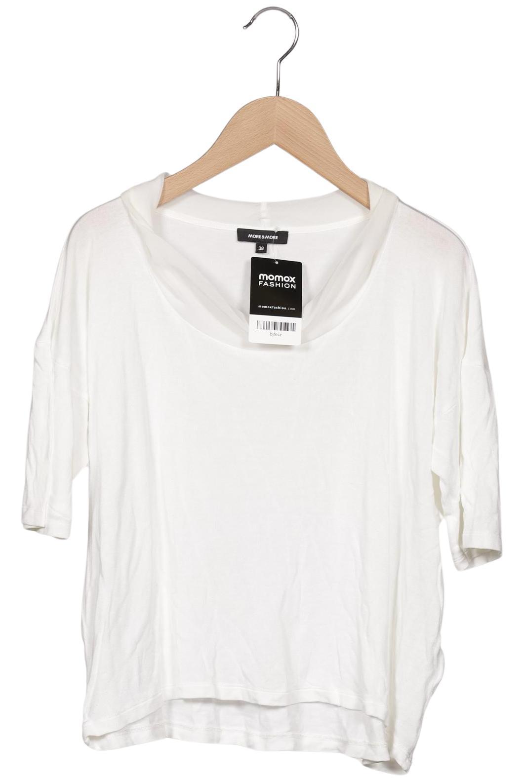 

More & More Damen T-Shirt, weiß, Gr. 38