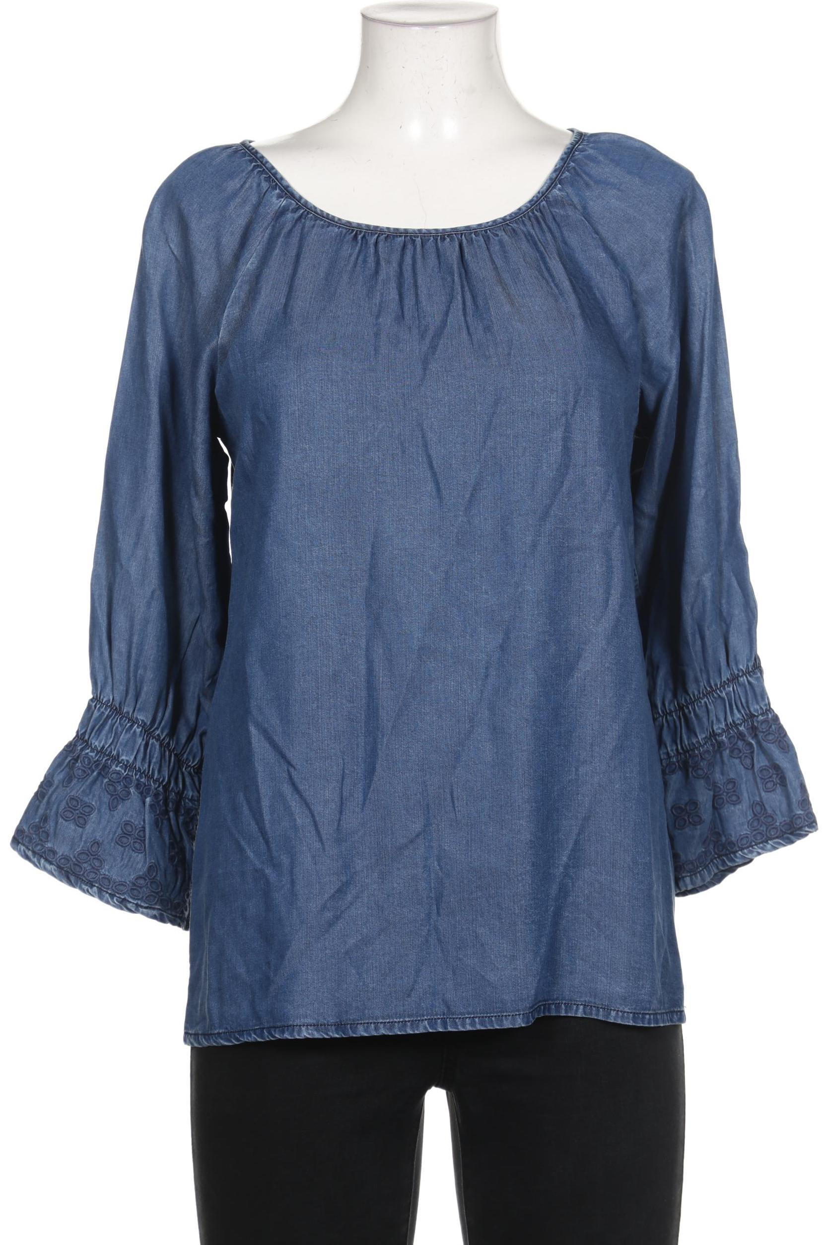 

More & More Damen Bluse, blau, Gr. 40