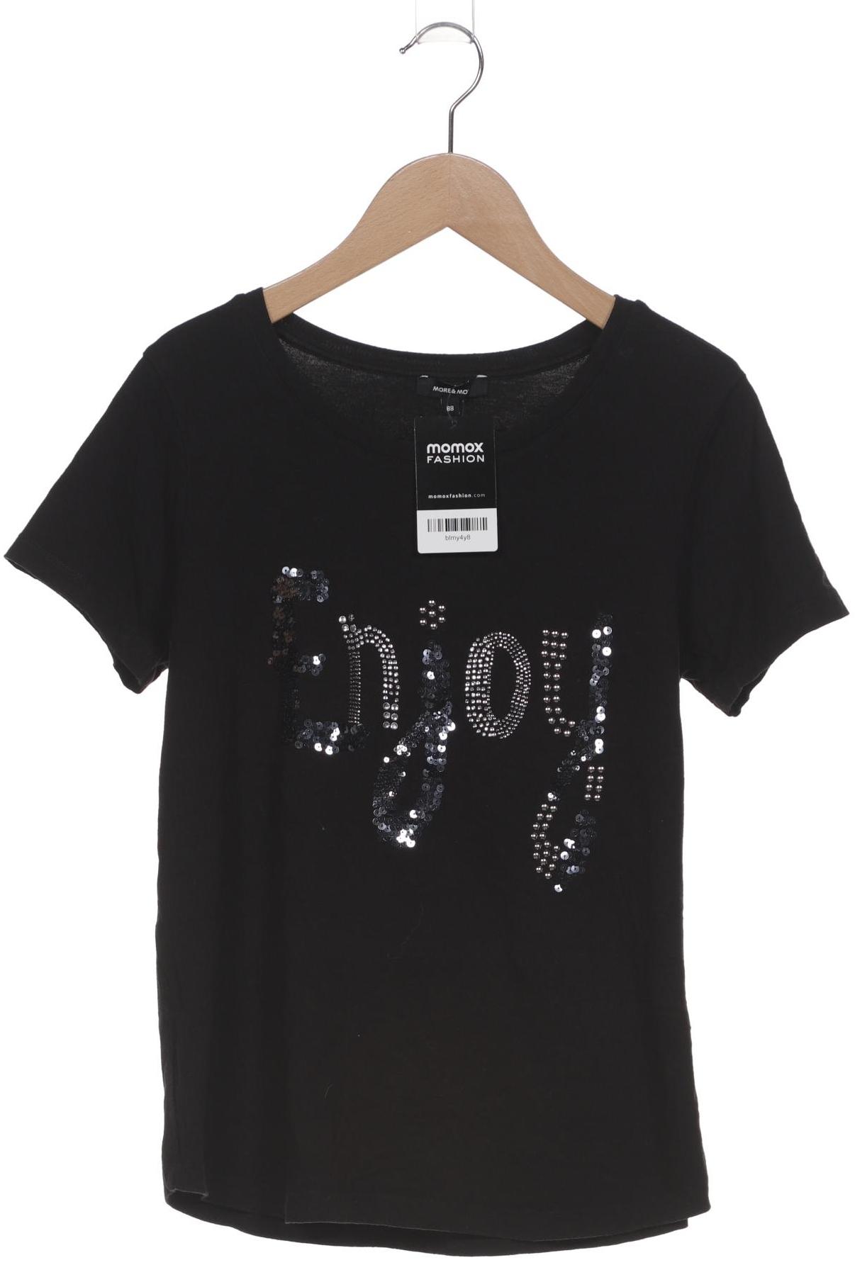 

More & More Damen T-Shirt, schwarz, Gr. 38