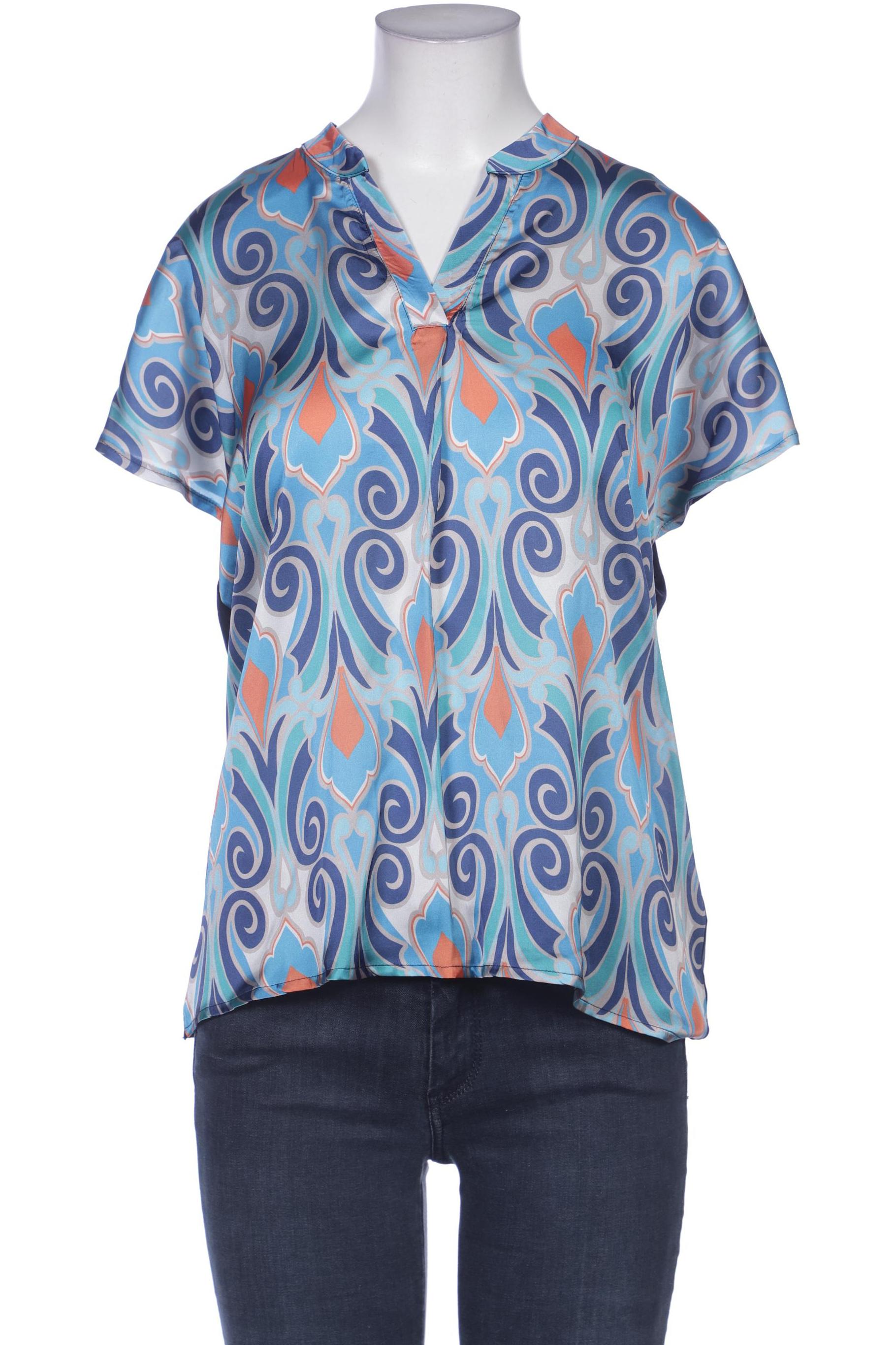 

More & More Damen Bluse, blau, Gr. 38
