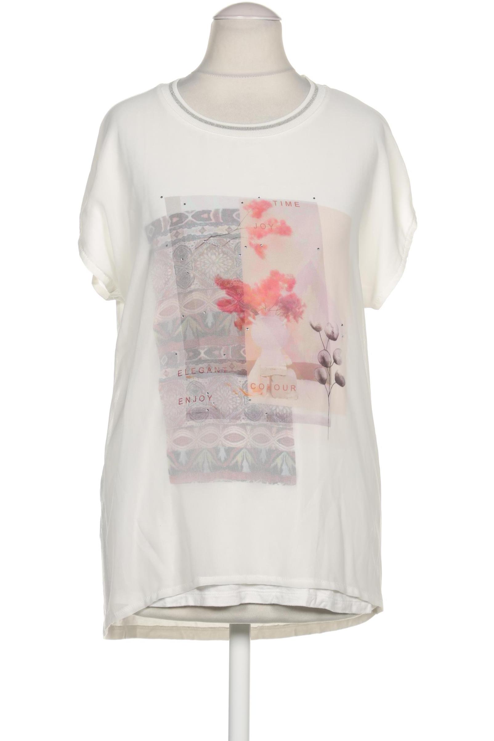 

More & More Damen T-Shirt, weiß, Gr. 34