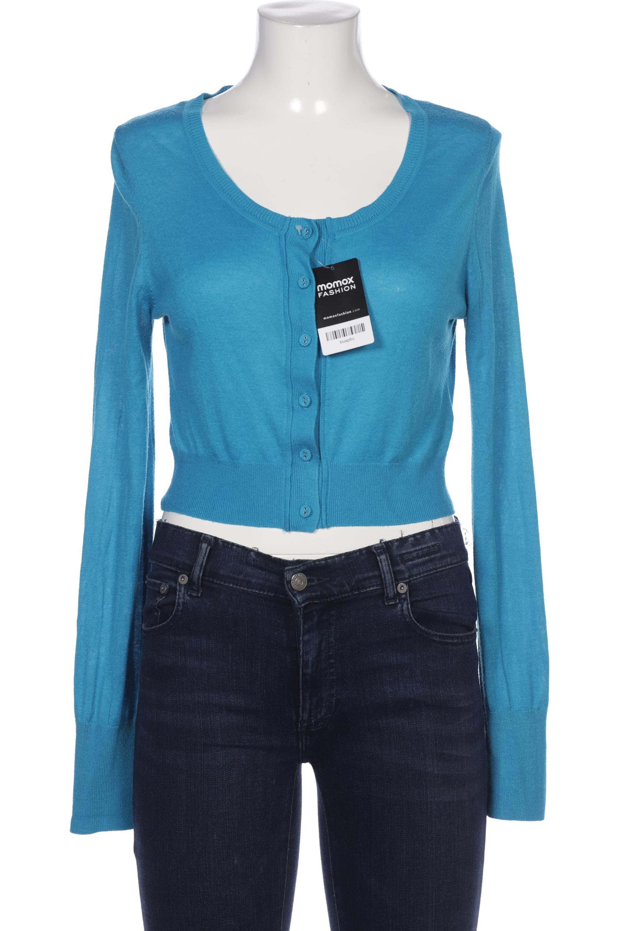 

More & More Damen Strickjacke, blau, Gr. 38